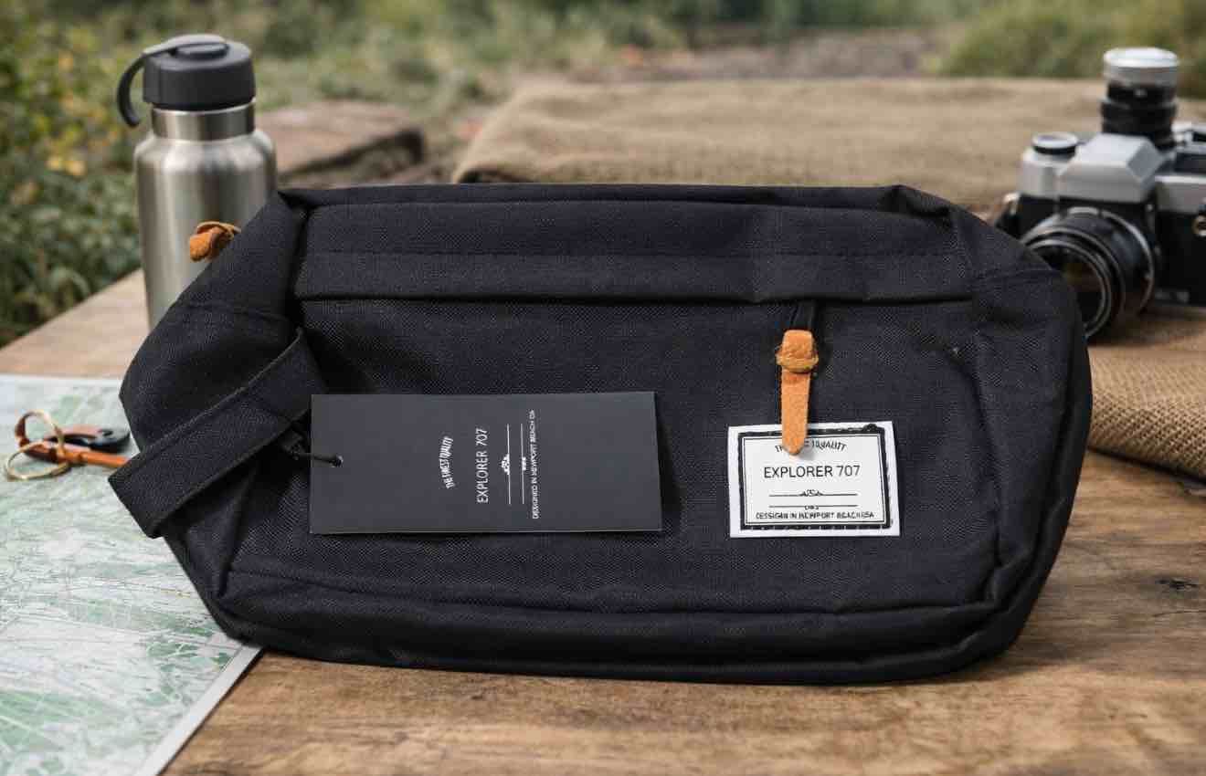 Explorer 707 Newport Beach Toiletry Bag Black