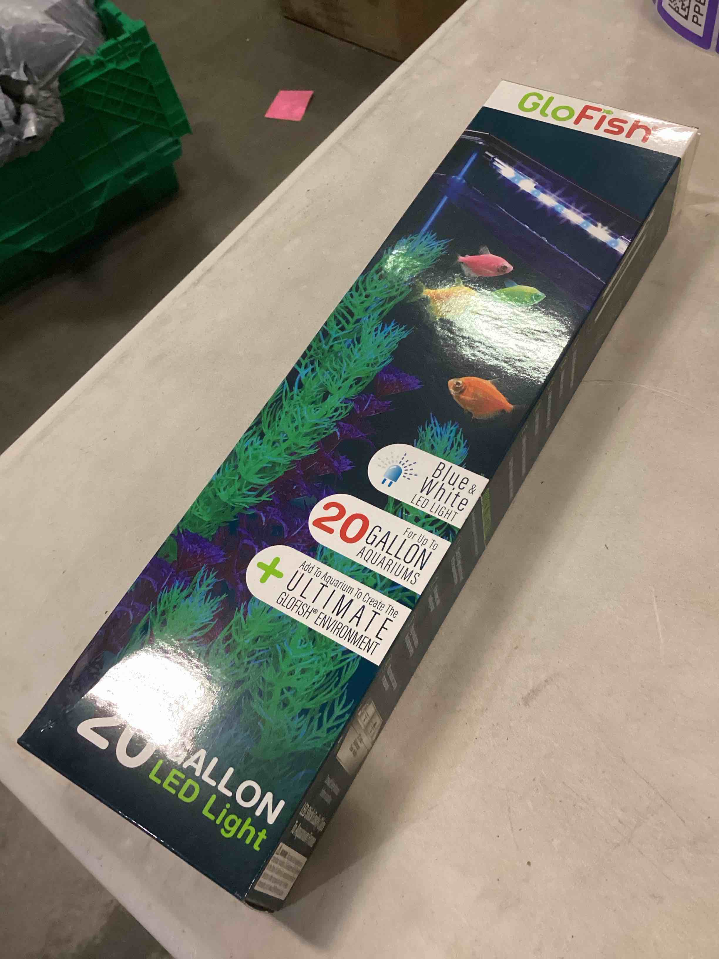Condition photo showing New/Like New for Glofish 20 gallon led light 