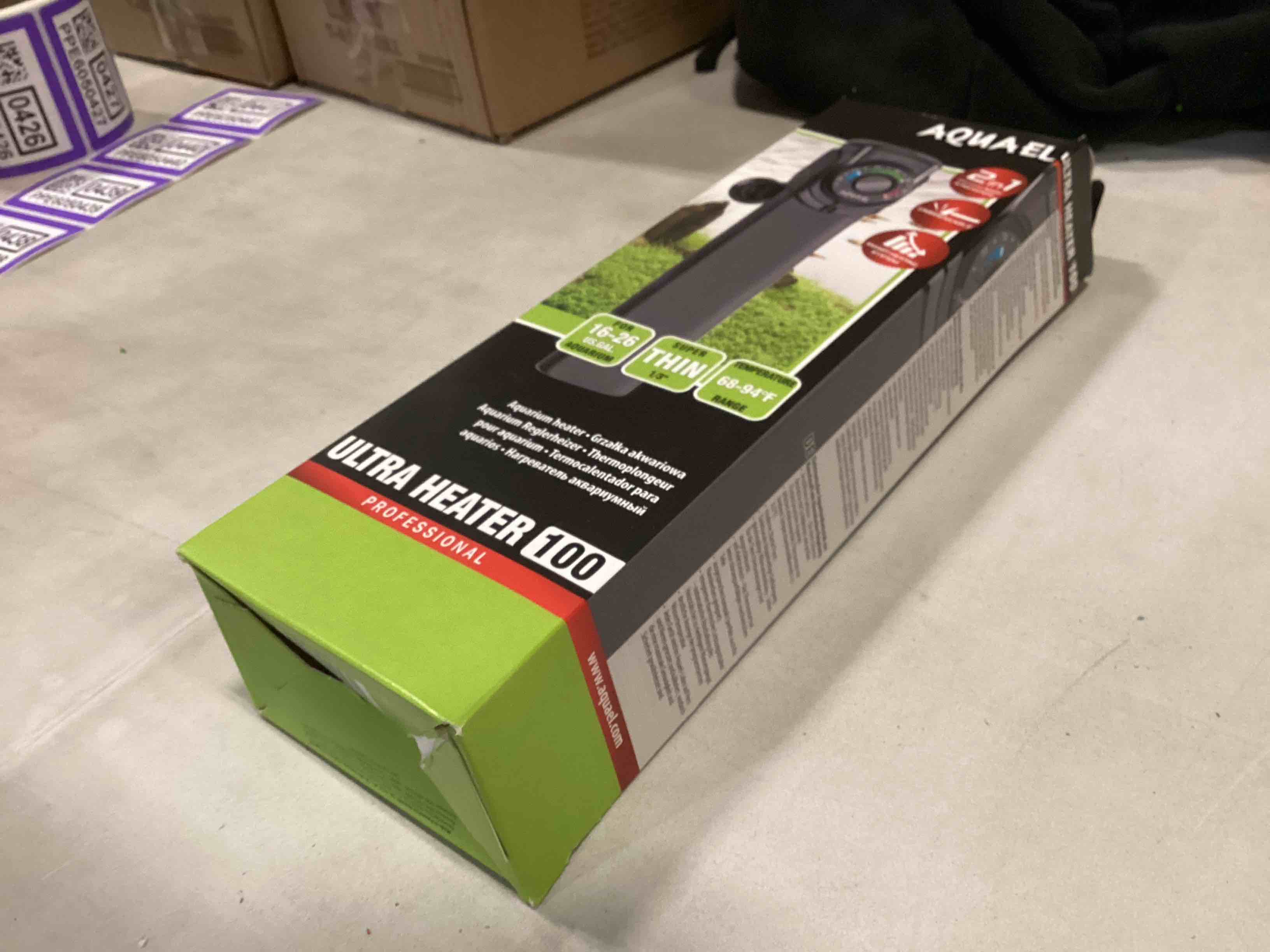 Condition photo showing New/Like New for Aquael Ultra Aquarium Heater for Freshwater & Saltwater Aquariums - 100 Watt 16-26 Gallon