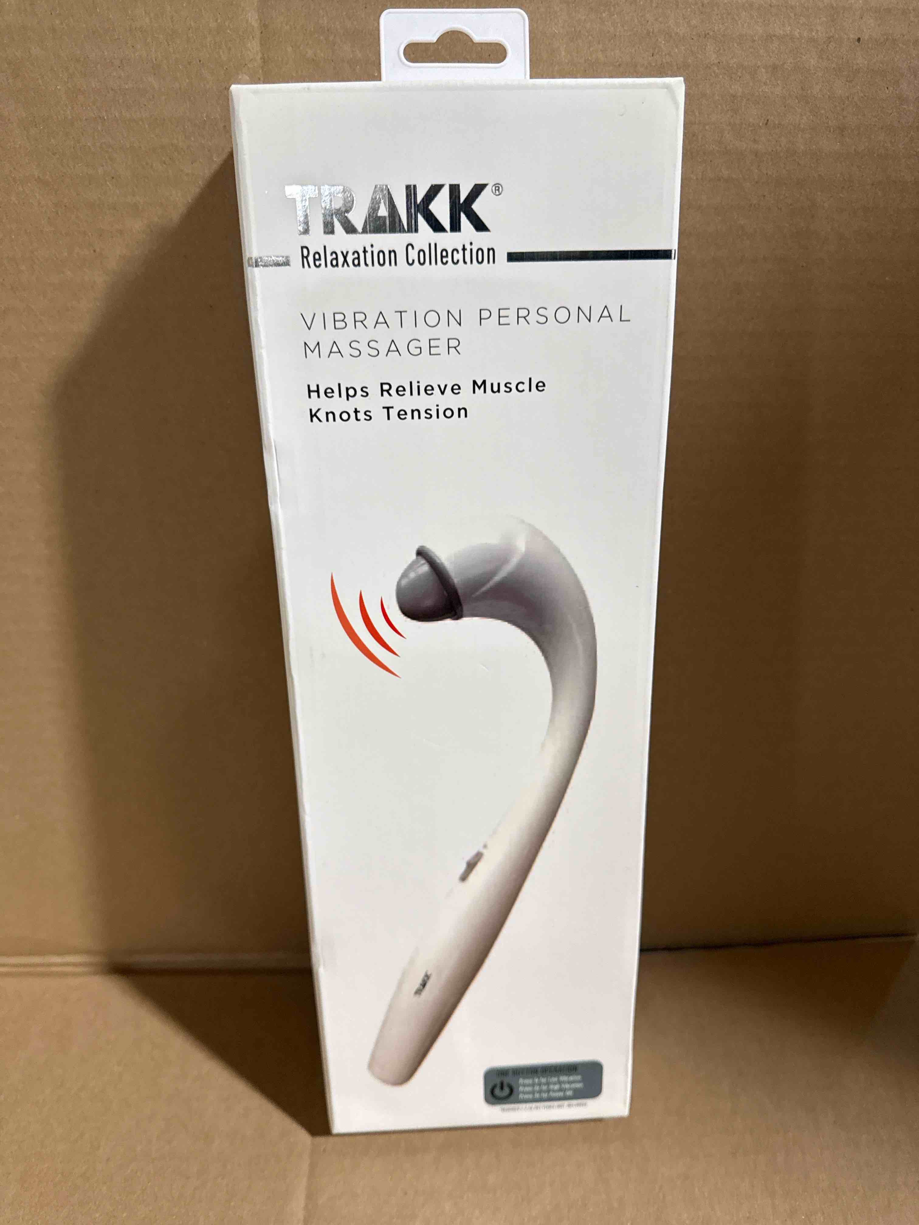 Condition photo showing Brand New for TRAKK Vibration Handheld Personal Massager - Experience the Ultimate Soothing Therapy with 2 Adjustable Speeds for Customized Muscle Relief and Tranquil Well-Being