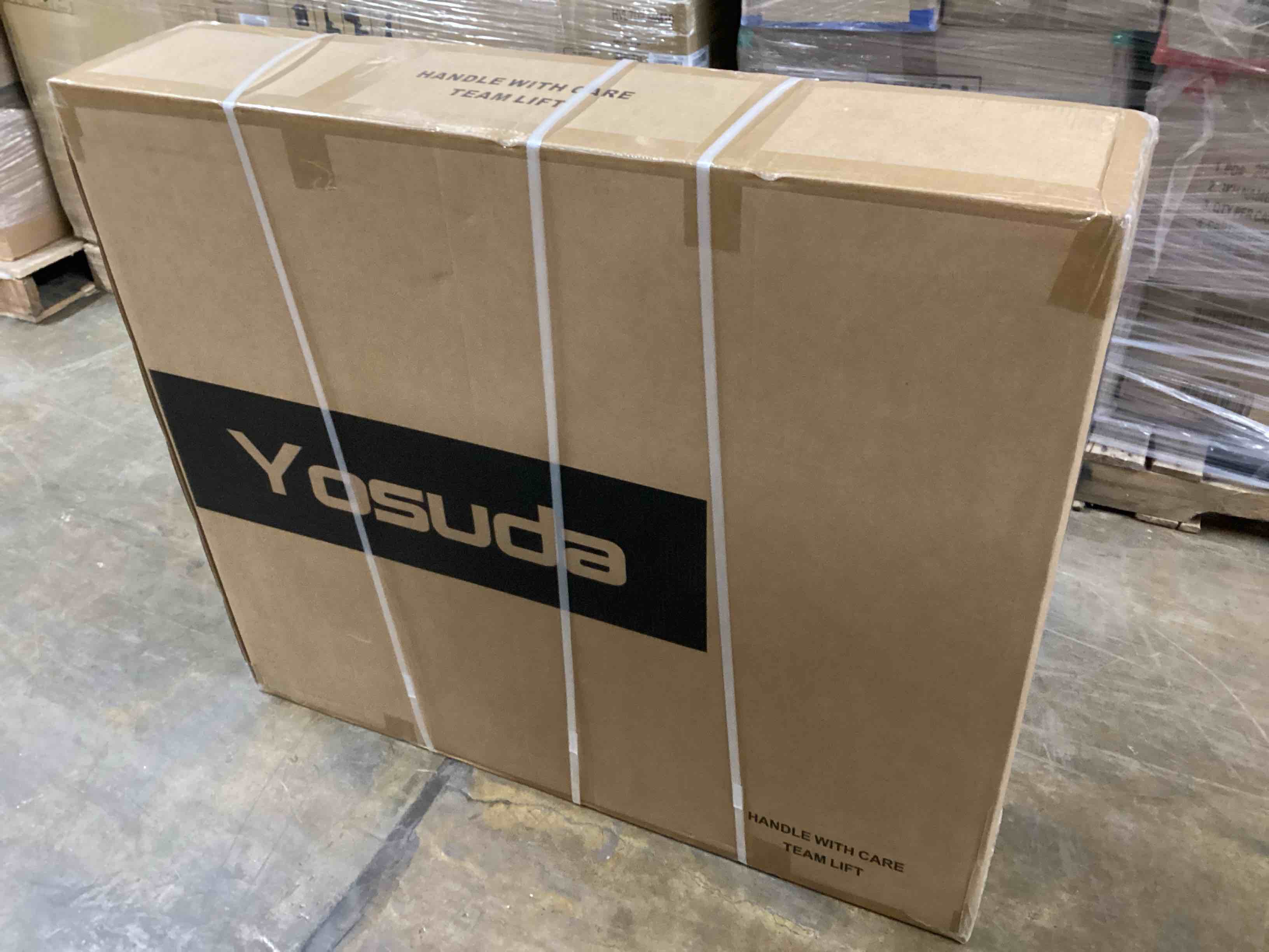 Condition photo showing Brand New for YOSUDA Exercise Bike, Brake Pad Stationary Bike for Home with Exclusive App, Magnetic Indoor Cycling Bike with 300 lb Weight Capacity, Low Noise, Tablet Holder and Fitness Courses for Weight Loss