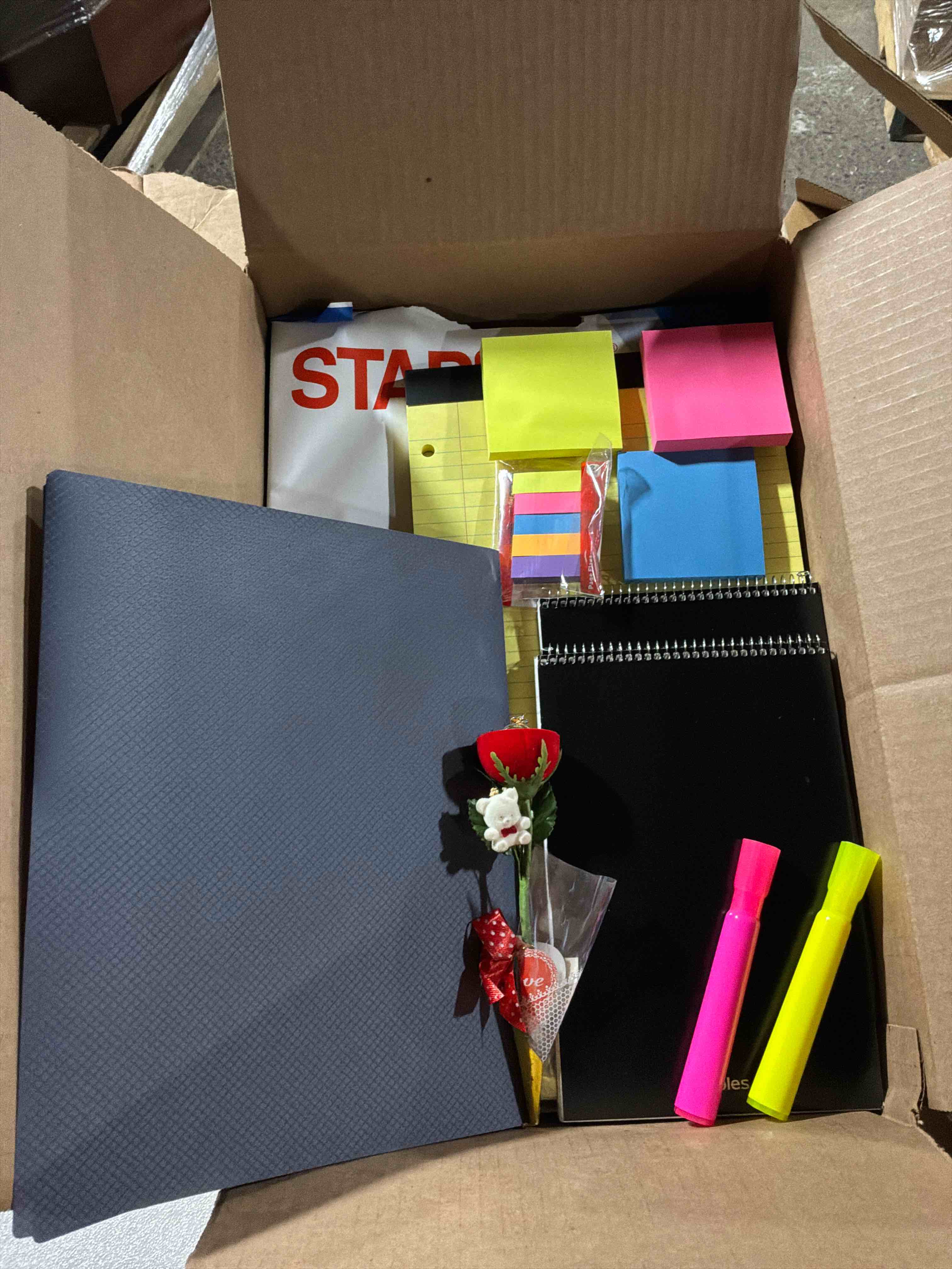 Condition photo showing New/Like New for Box Of Assorted Office Products 