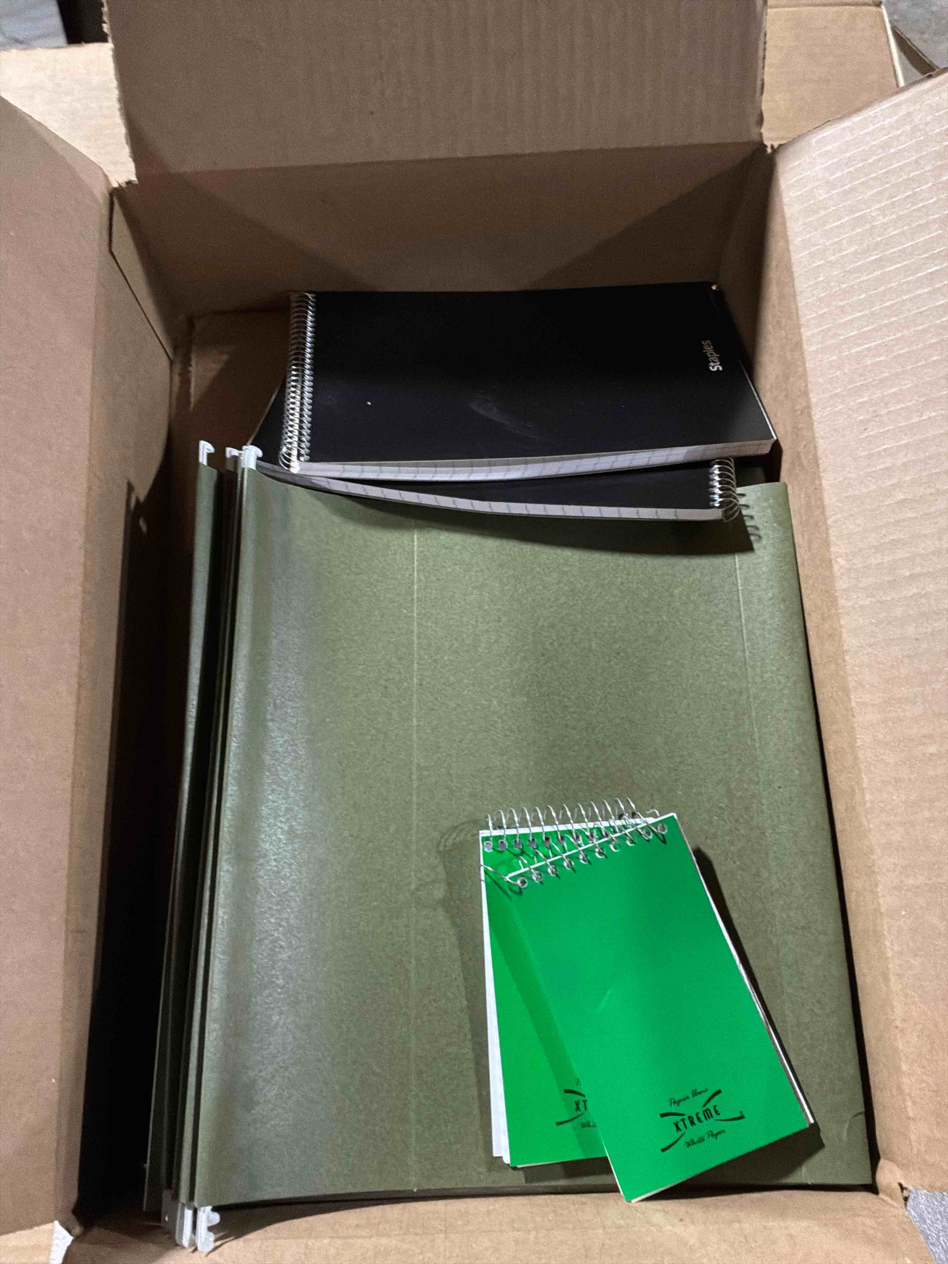 Condition photo showing New/Like New for Box Of Assorted Office Products 
