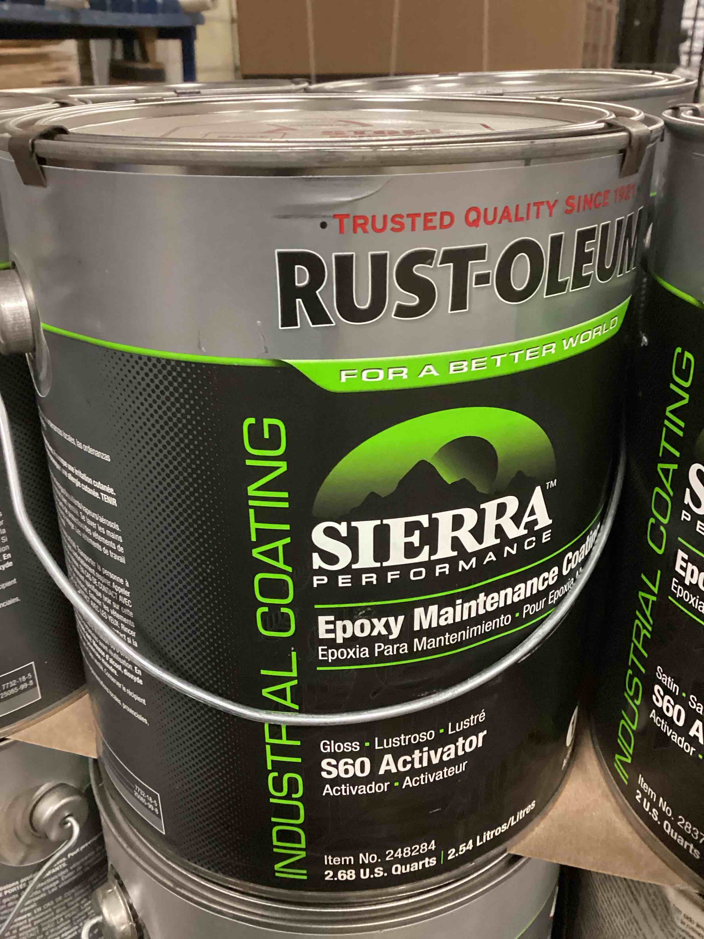 Condition photo showing New/Like New for Rust-Oleum Epoxy Activator Gloss S60 Clear