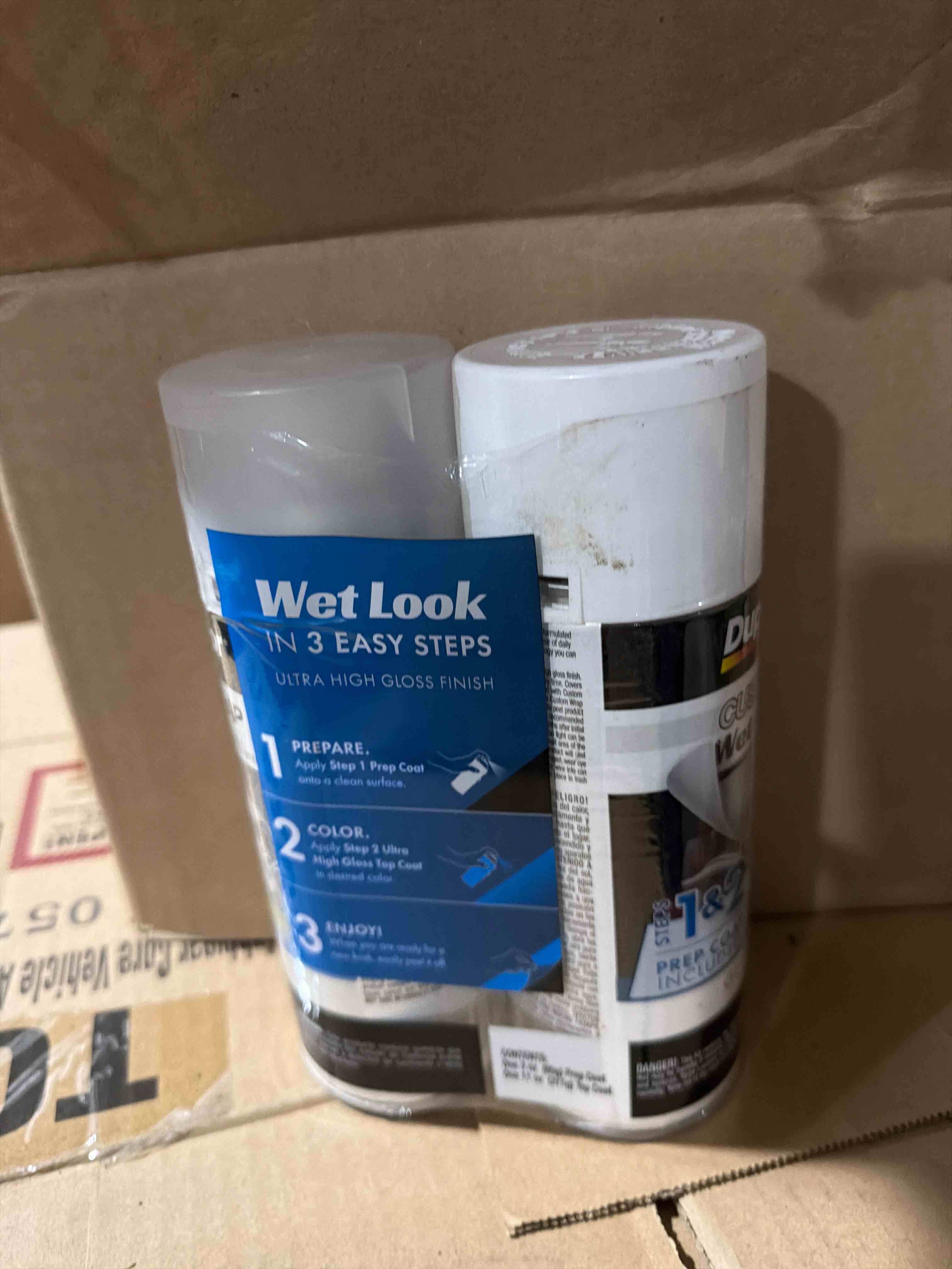 Condition photo showing Brand New for vht s24-cwrc881 12 oz custom wrap wet look paint - glacier white