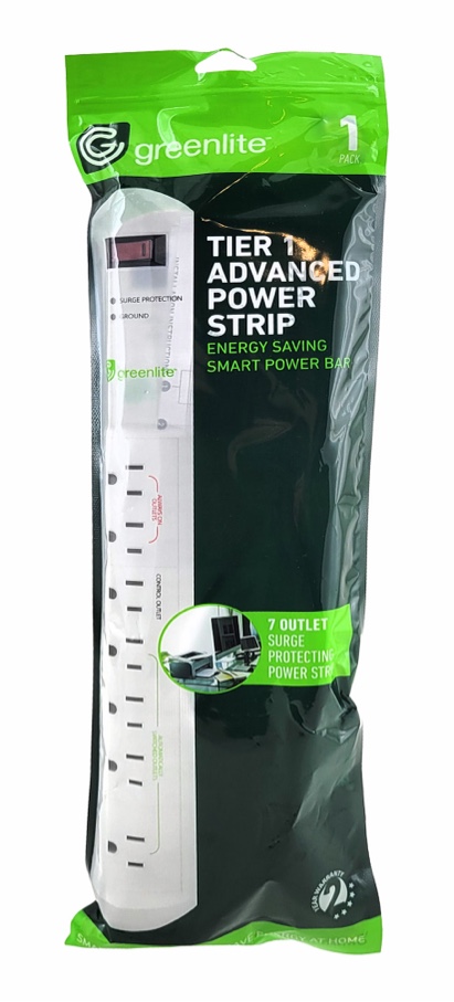  Tier 1 Advanced Power Strip Surge Protector - GreenLite