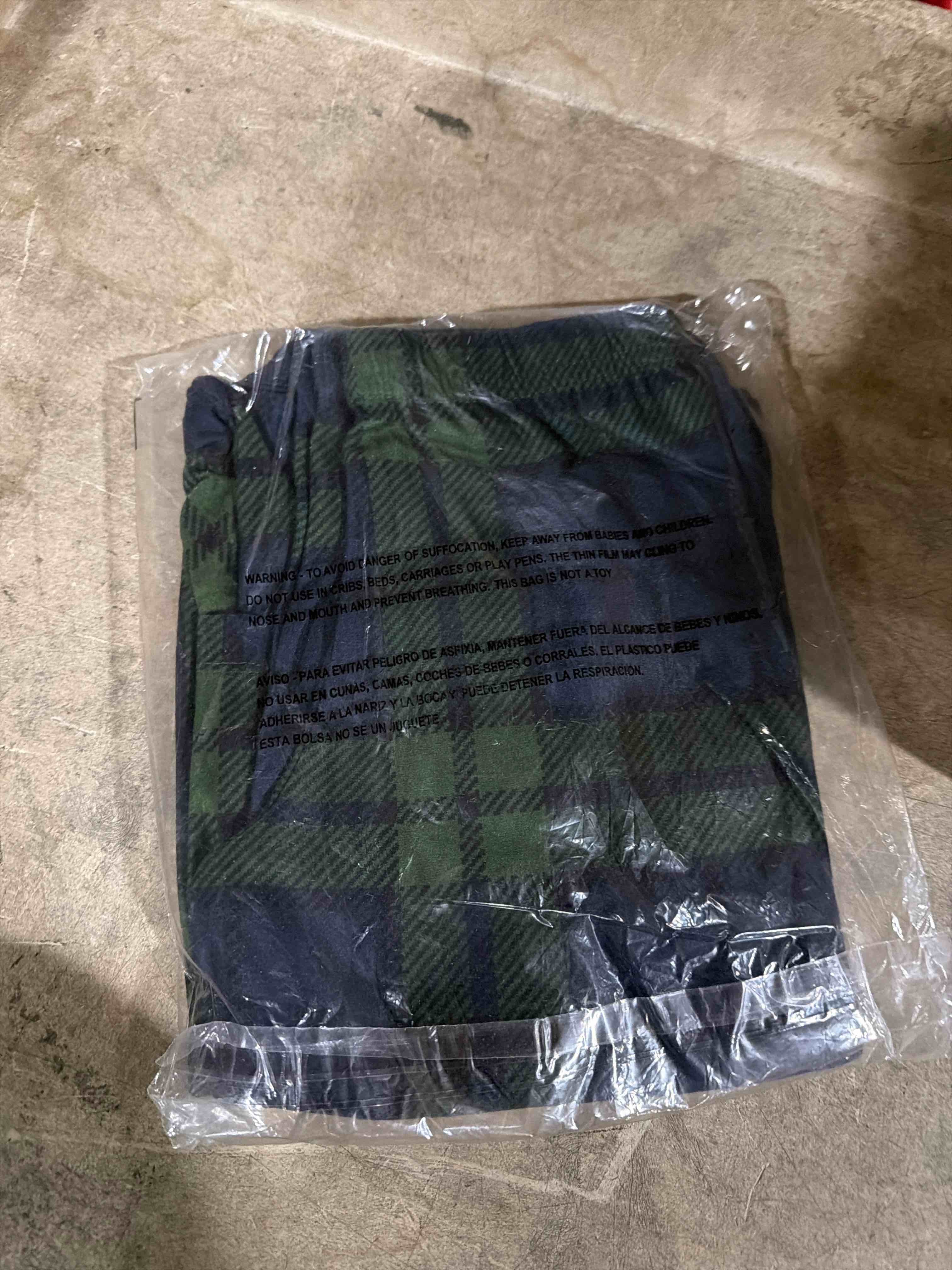 Condition photo showing Brand New for Komar Kids Holiday Green Plaid Toddler Girls 2pc Coat Pajamas (3T, Toddler Green)