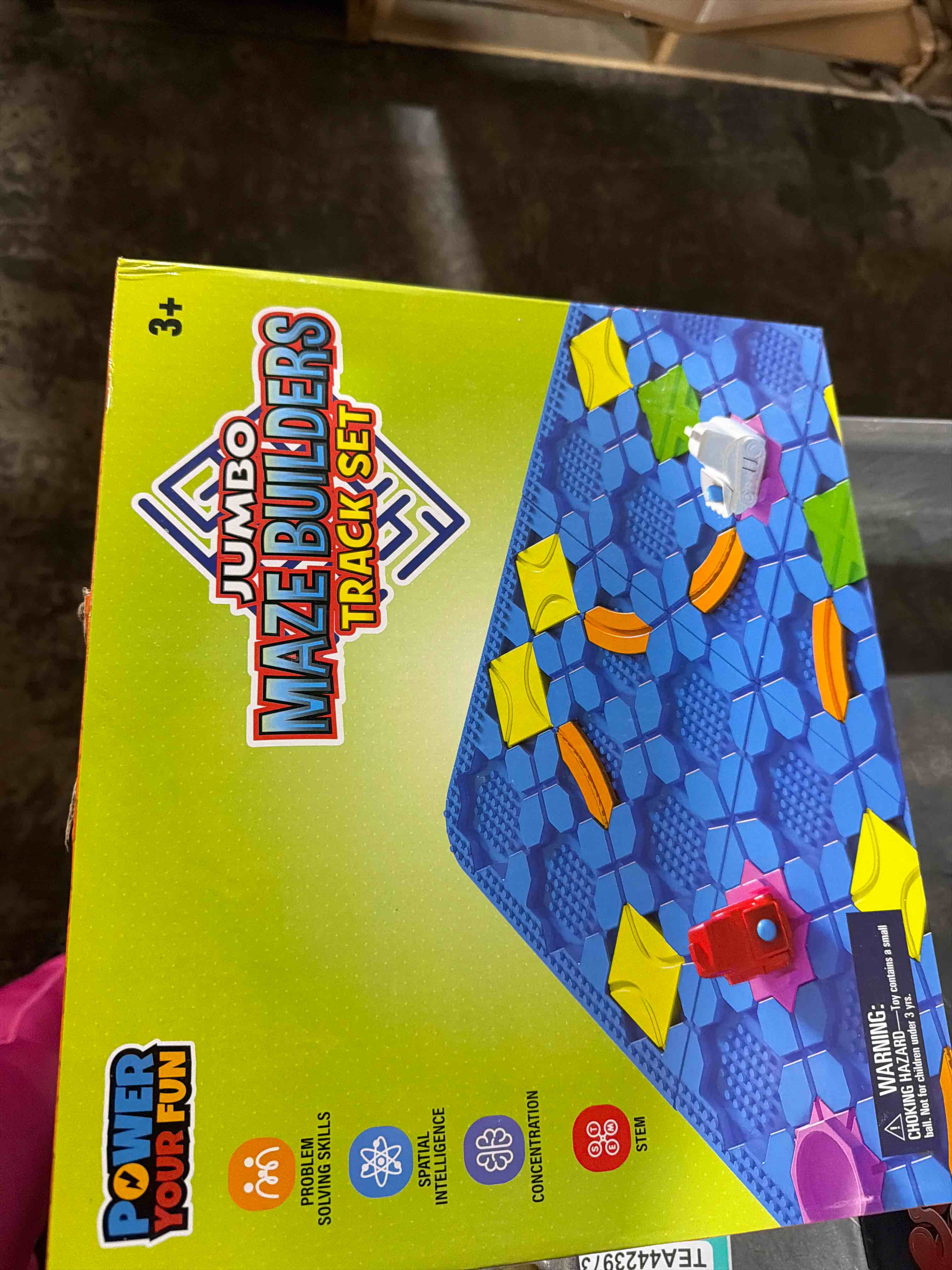 Condition photo showing Brand New for USA Toyz Jumbo STEM Learning Educational Maze Builders Toy Mazes Track Set for Kids Ages 3+