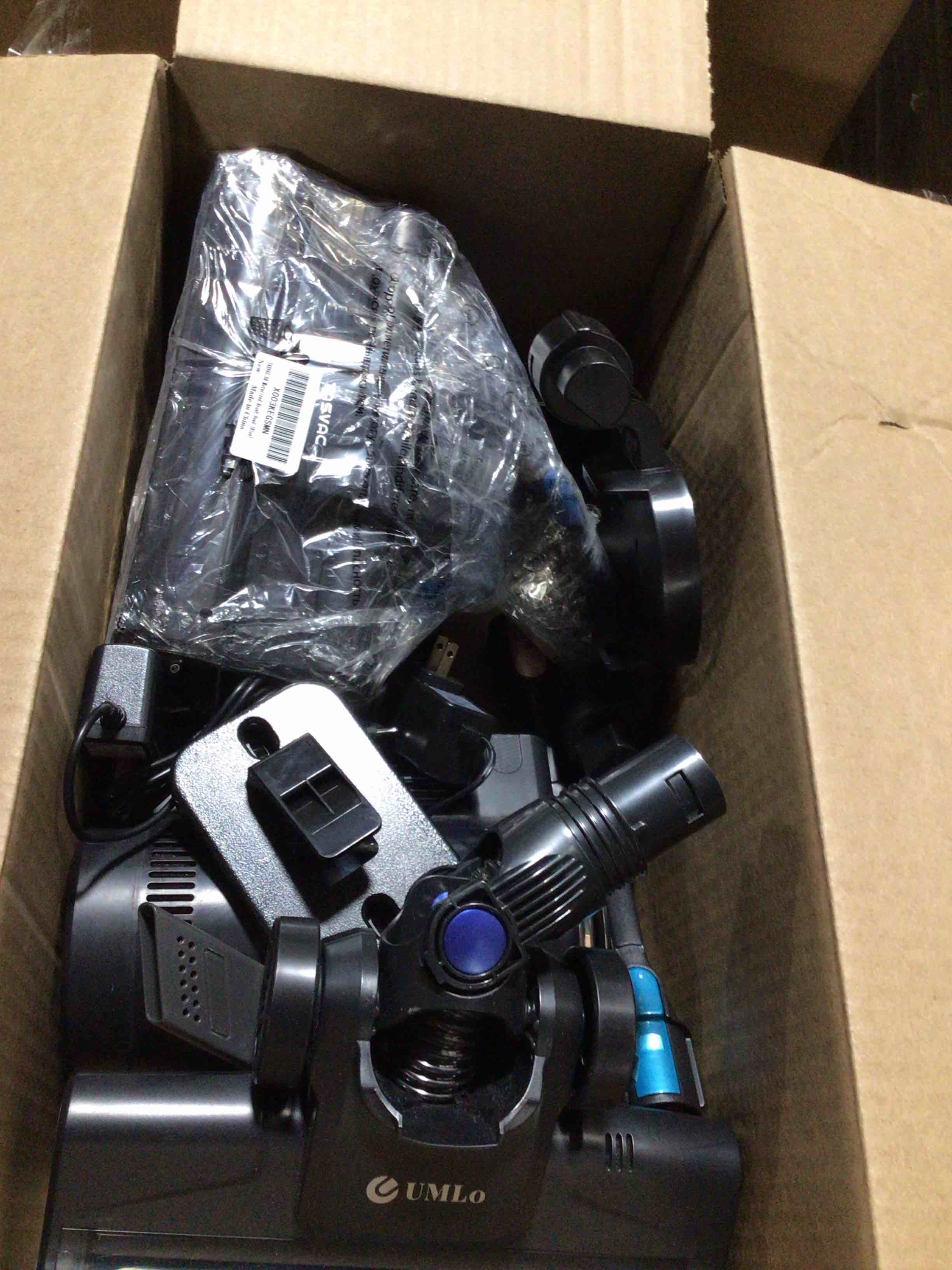 Condition photo showing Good Condition for Box of Wireless Vacuum Replacement Parts