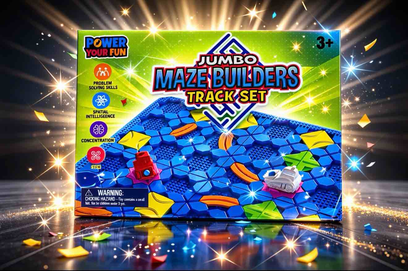 Jumbo Maze Builders Track Set 