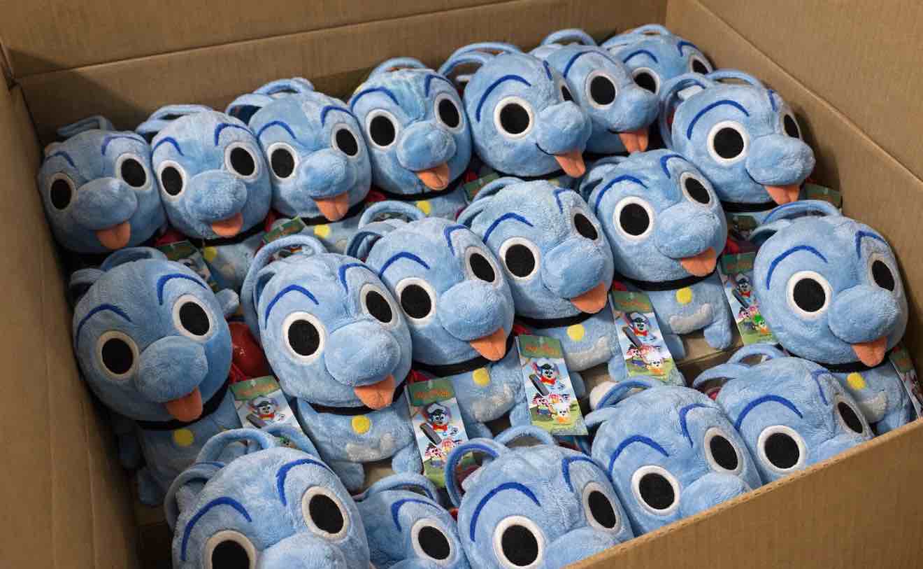case of 50 chip chilla plush bug 