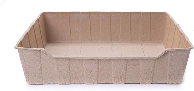 Condition photo showing Brand New for case of 36 zenkitty disposable litter boxes, biodegradable