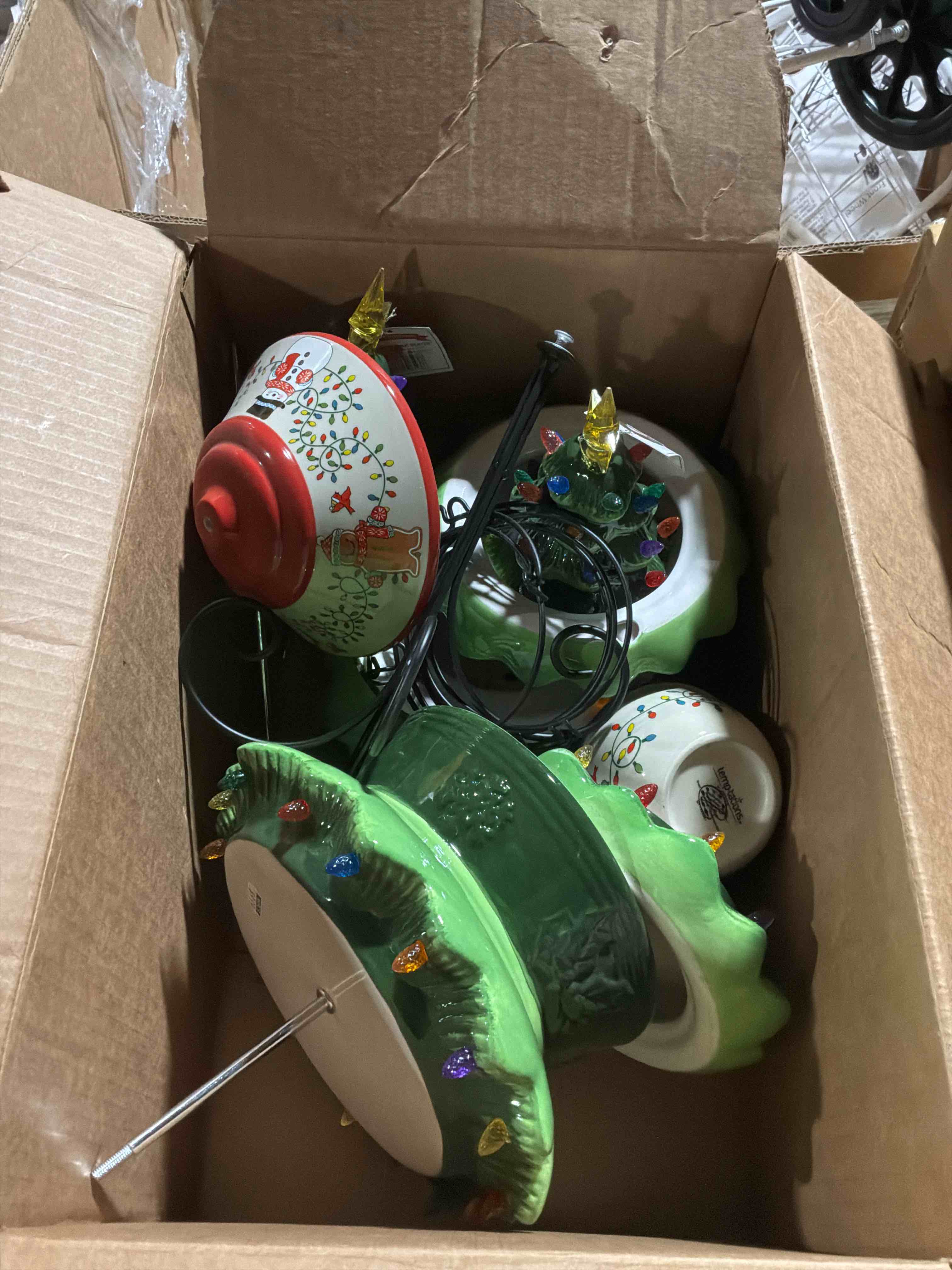 Condition photo showing As Is for box lot of miscellaneous items 