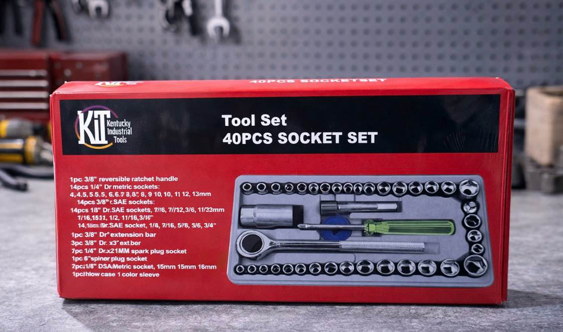 KIT 40pcs Socket Set