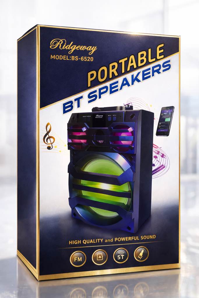 Ridgeway portable Bluetooth speaker