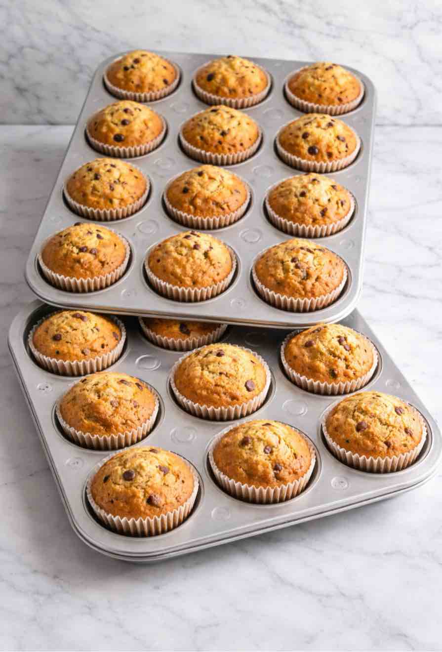 Condition photo showing Brand New for 4 pack muffin pan set 