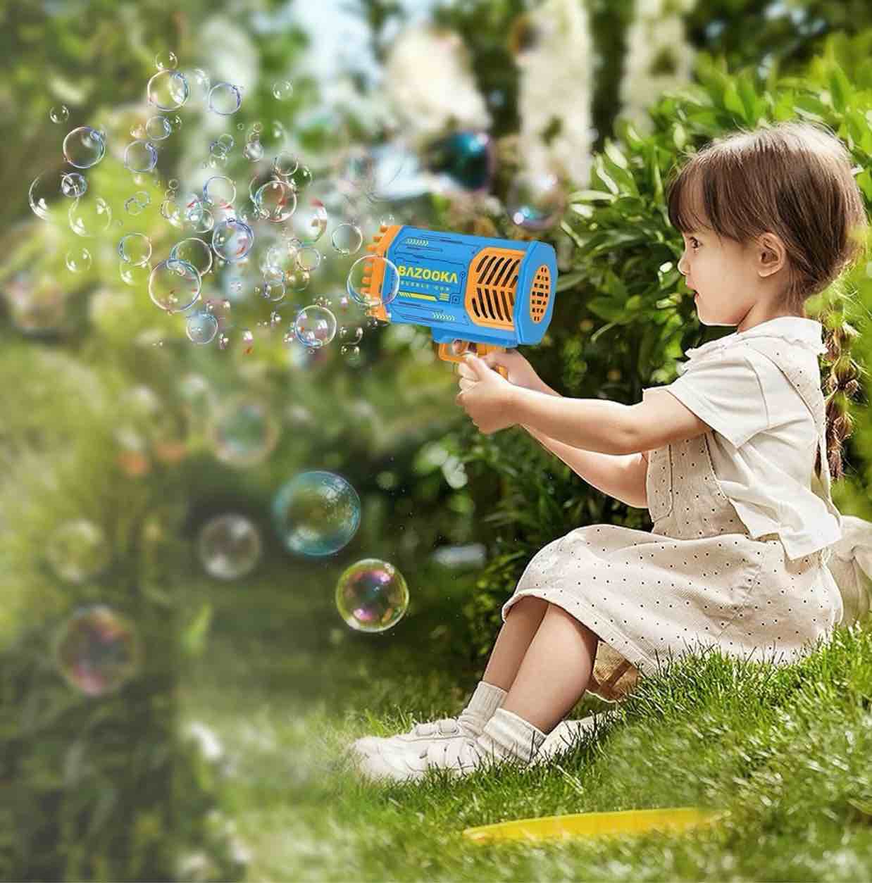 Condition photo showing Brand New for 40 rocket bubble gun