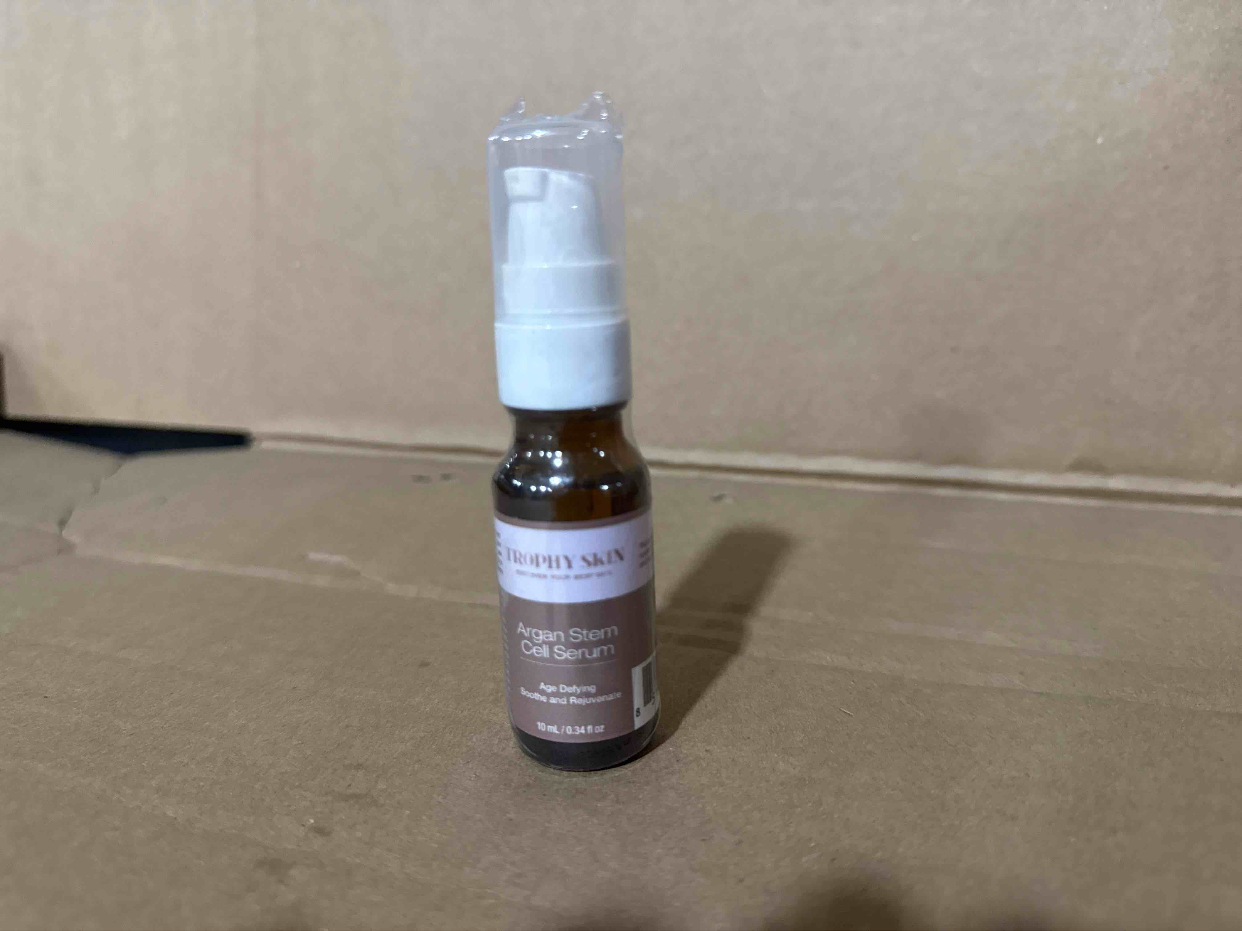 Condition photo showing New/Like New for trophy skin argan stem cell serum for anti-aging  wrinkles  scars  and skin hydration on face and neck - 10ml