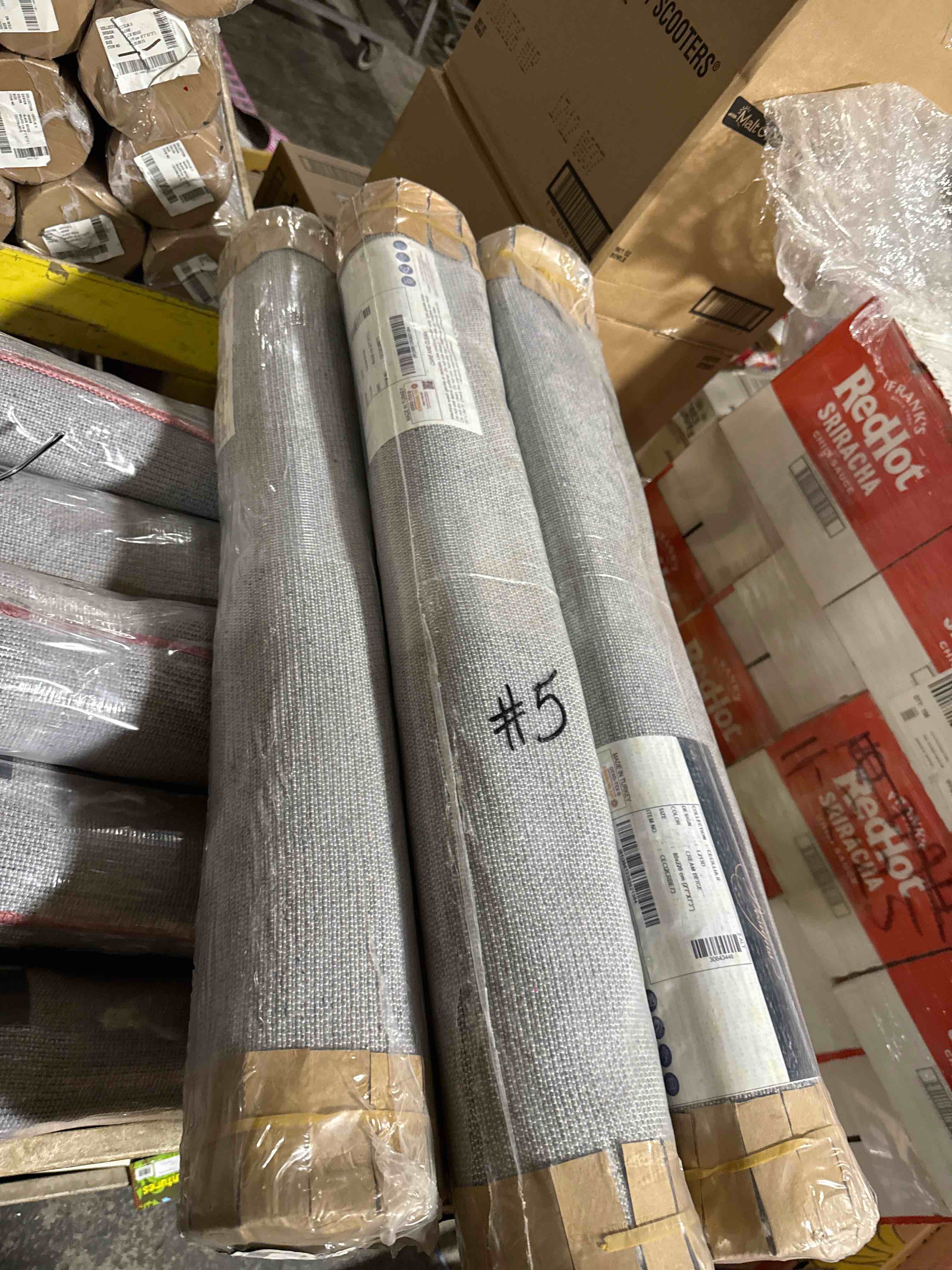 Condition photo showing Brand New for timeless designs cecilia collection multi terra 2’7” x 7’3”