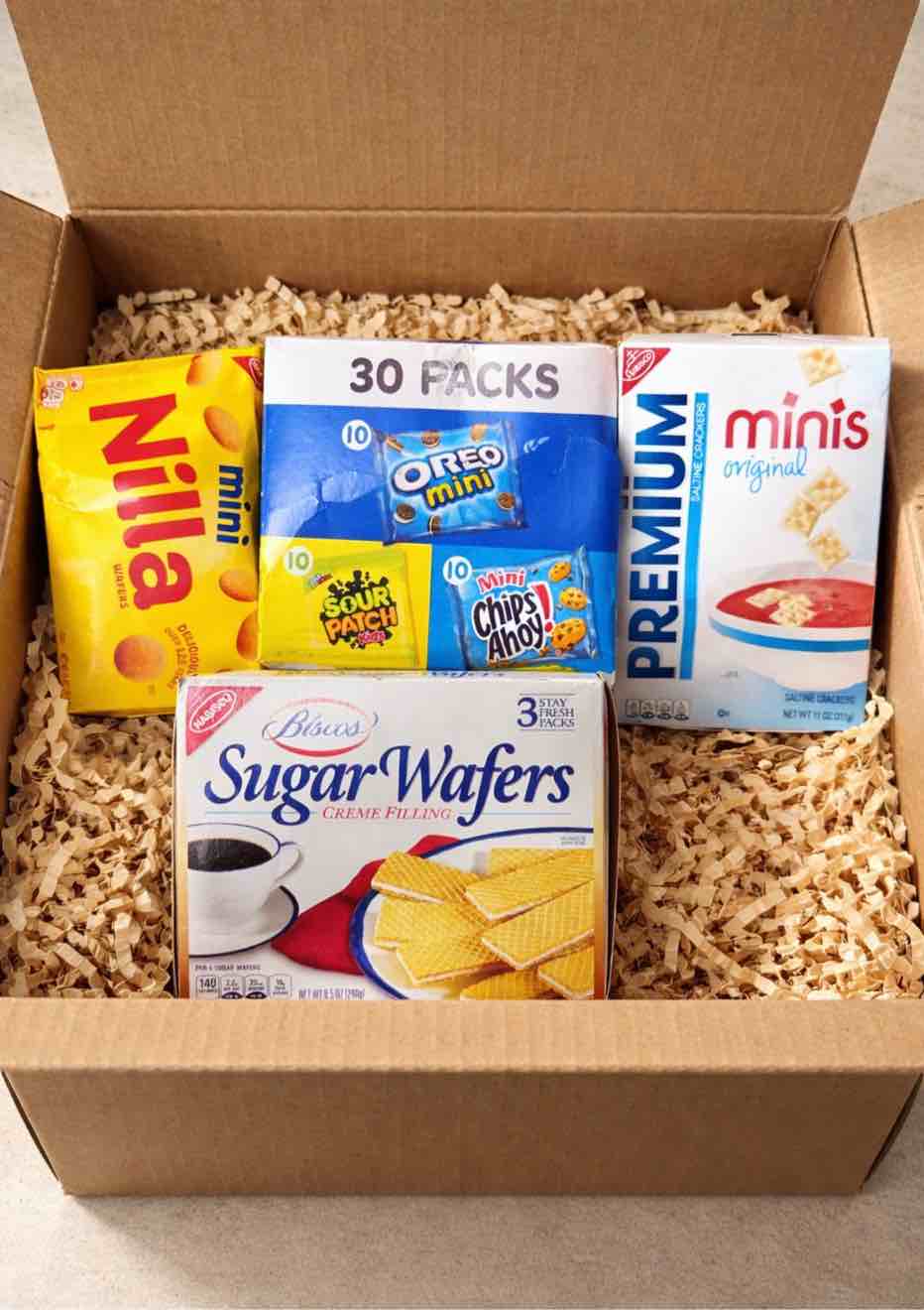 Box of Assorted Grocery Products 