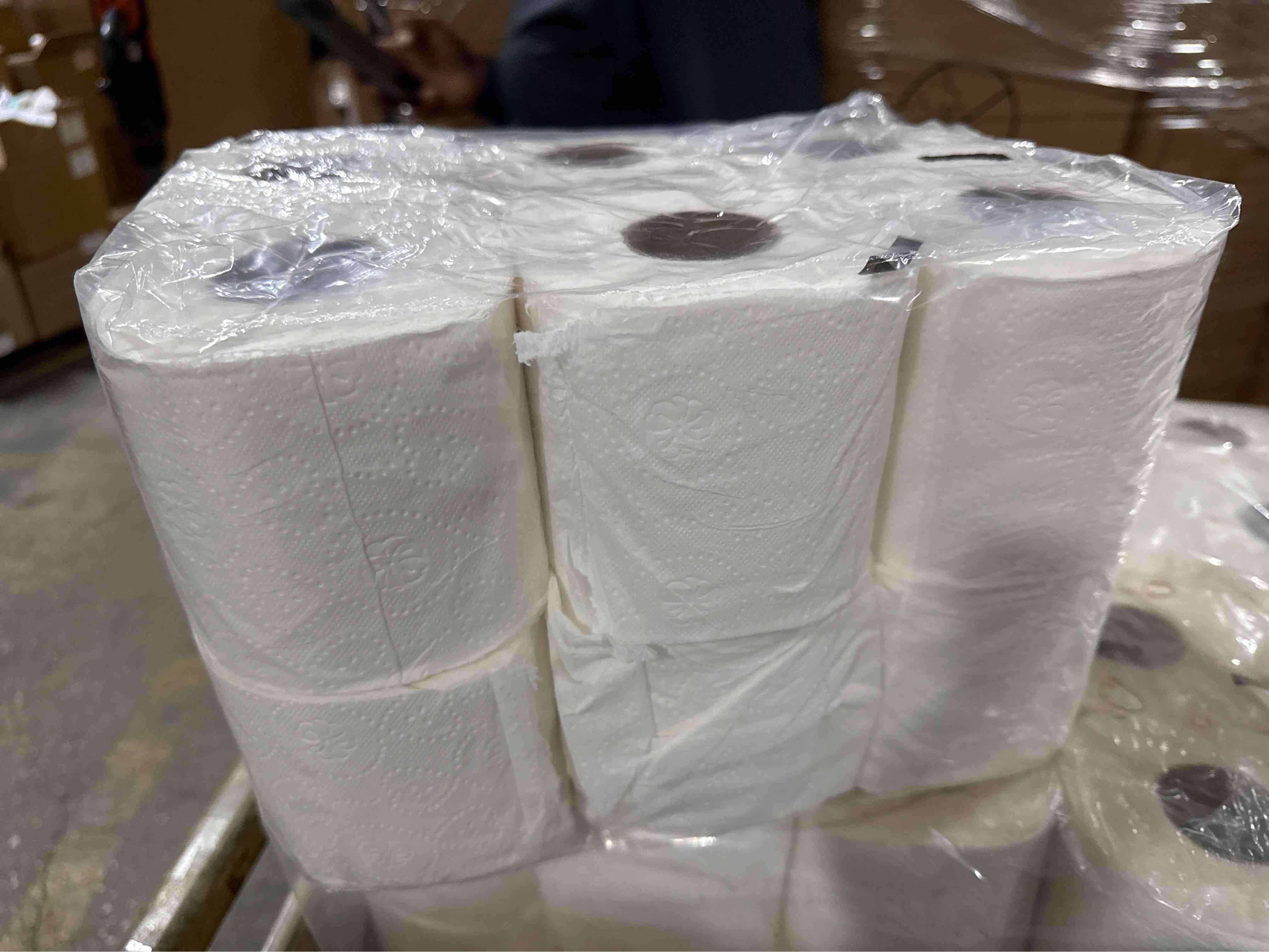 Condition photo showing New/Like New for toilet paper rolls pack of 12 