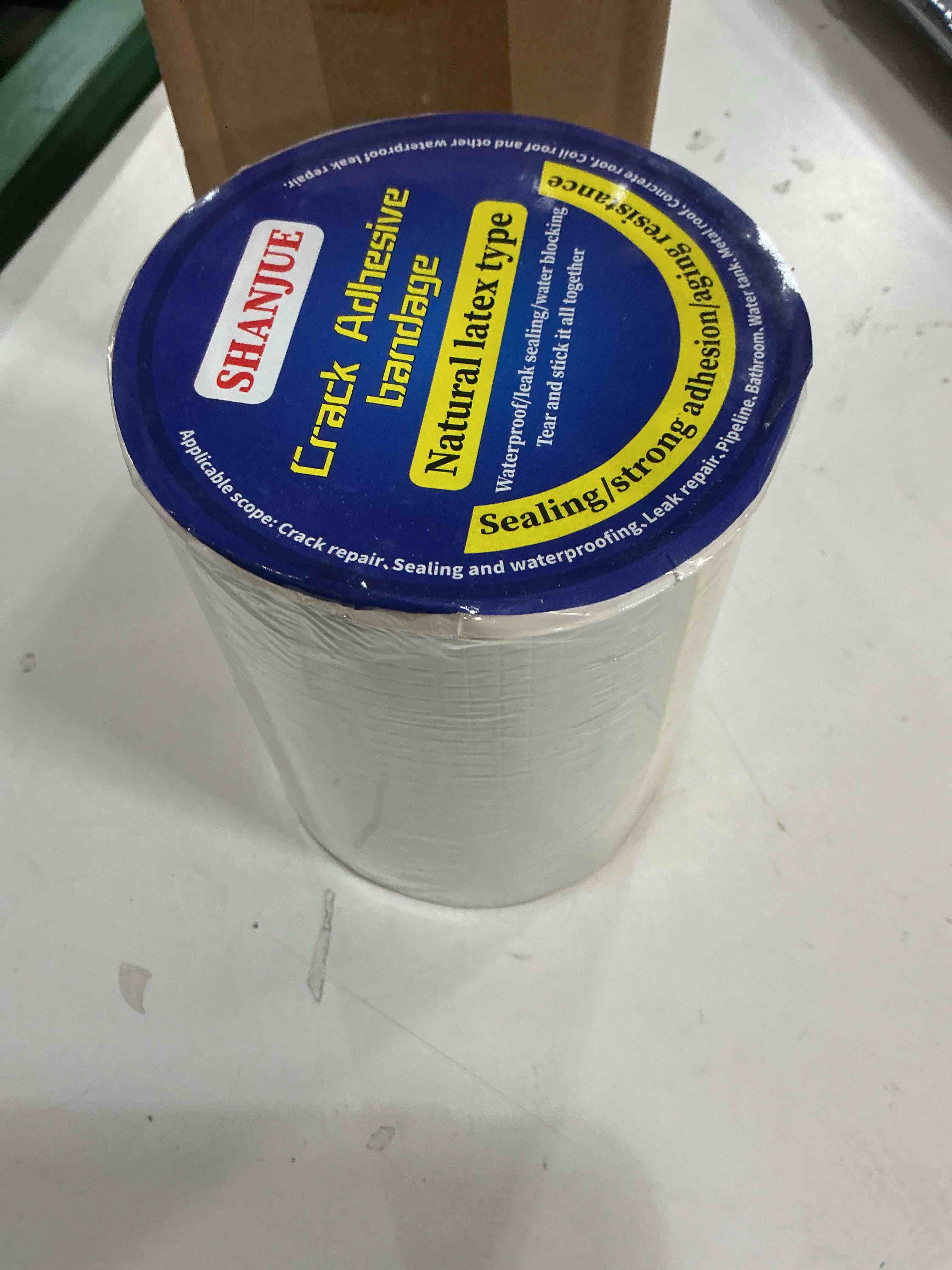 Condition photo showing New/Like New for butyl tape waterproof tape aluminum foil tape tape 150mm(w) x 5m(l) x 1.2mm(t)  waterproofing in toilets  pipelines  roof cracks  rvs  sunshades  windows  boat floors  swimming pools other