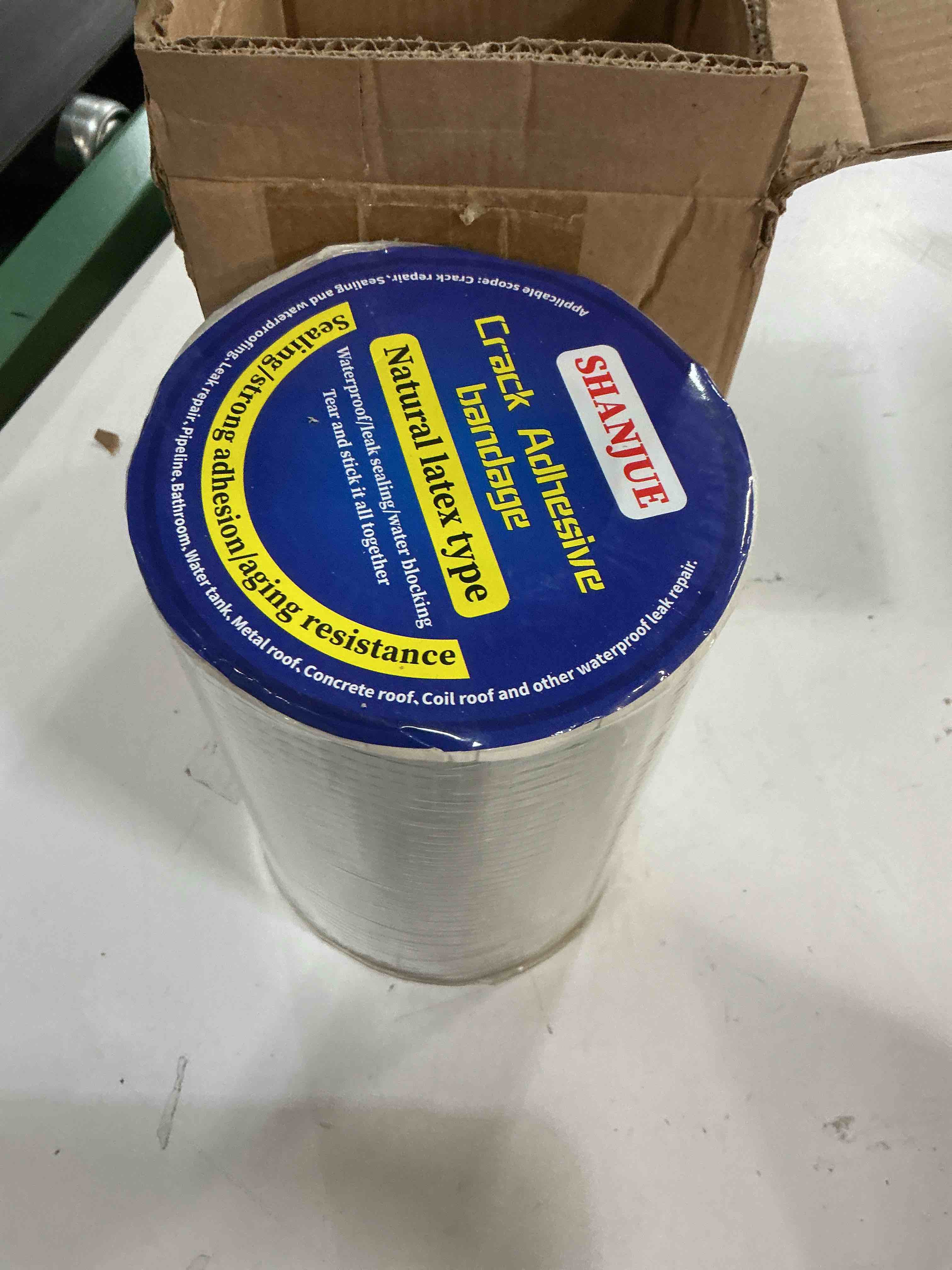 Condition photo showing New/Like New for butyl tape waterproof tape aluminum foil tape tape 200mm(w) x 10m(l) x 1.2mm(t) waterproofing in toilets pipelines roof cracks rvs sunshades windows boat floors swimming pools other