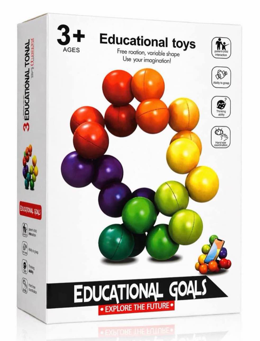 educational toys, free rotation, variable shape use your imagination