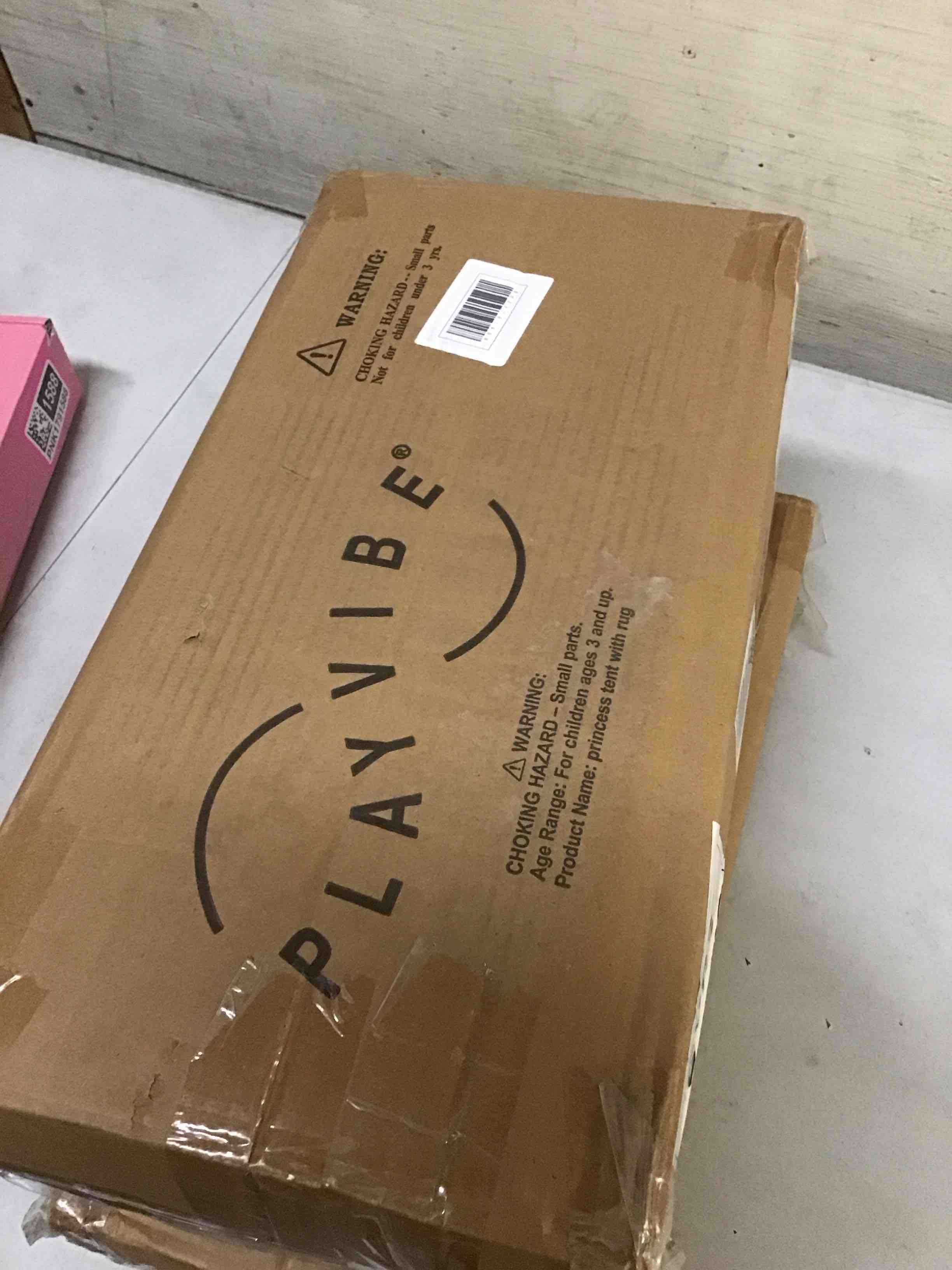 Condition photo showing New/Like New for princess tent for kids - includes ultra soft rug & led star lights | princess castle little girls play tent | astm certified | 55 x 53 inch | kid playhouse toys | for 3/4/5/6/7/8/9 year old