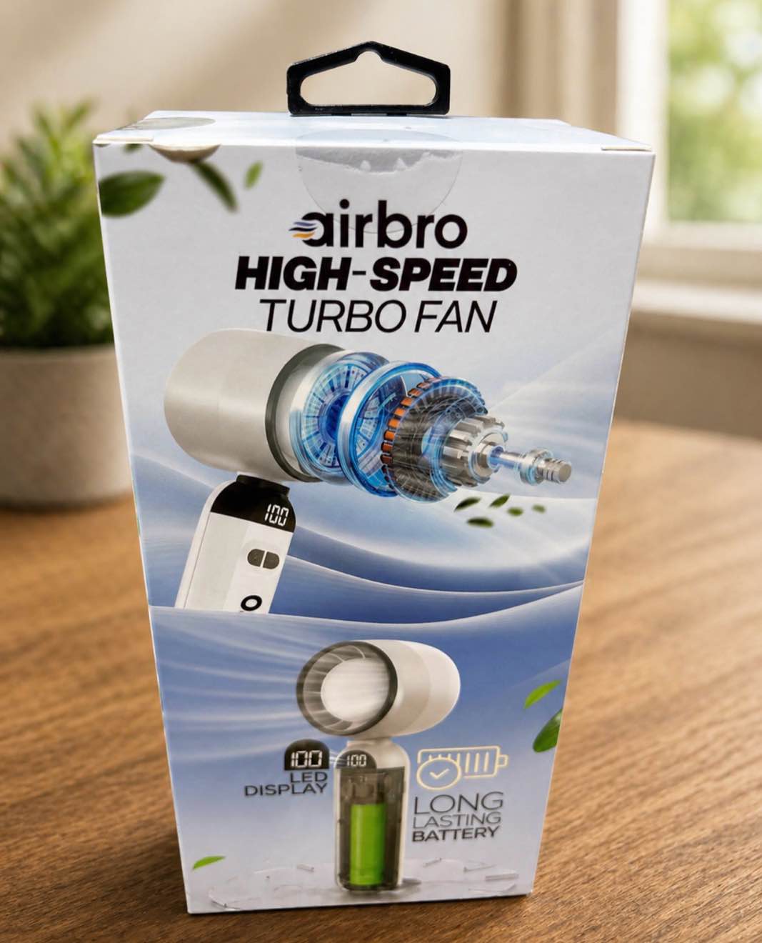 High speed turbo fan