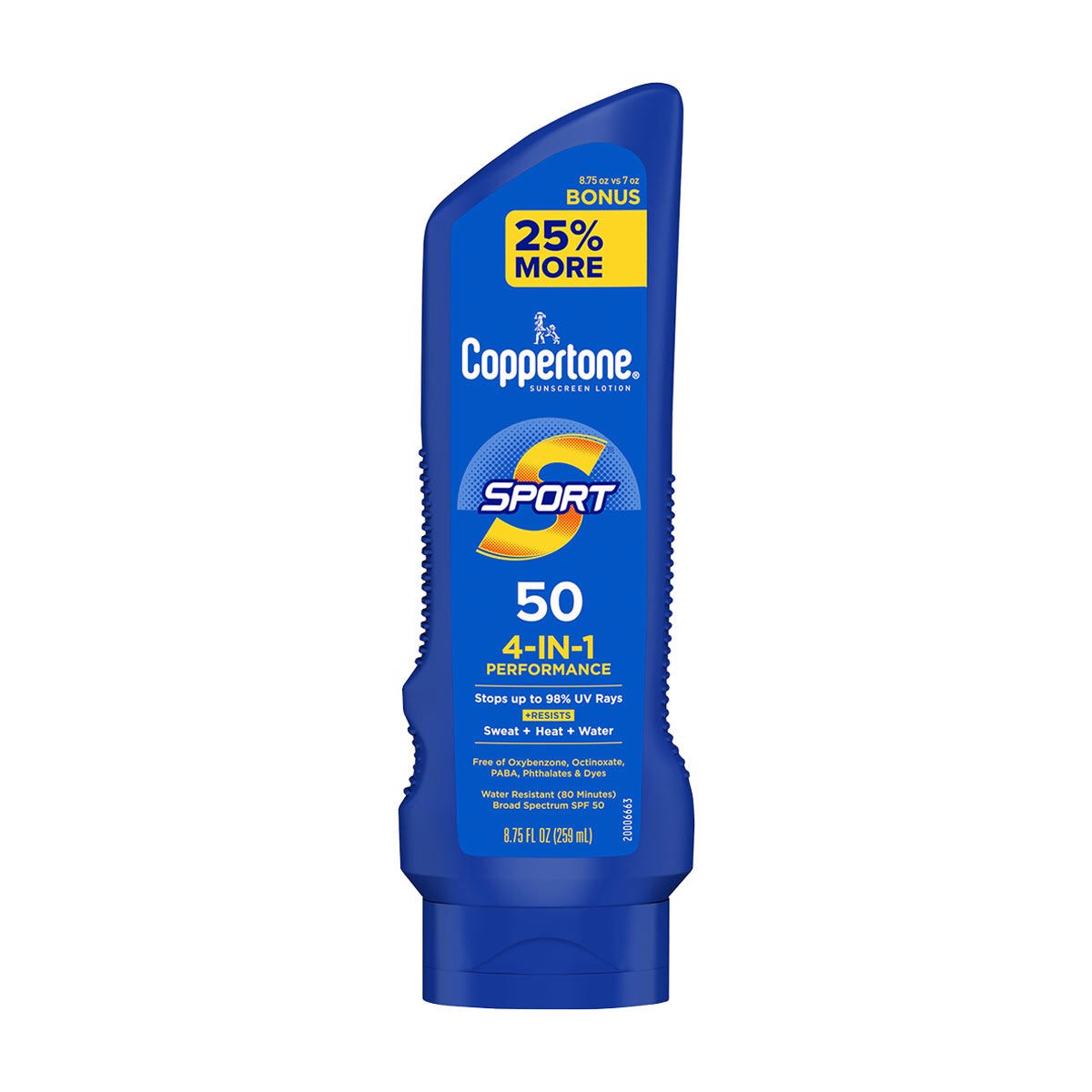 Case of 4 Coppertone SPF50 Sport Sunscreen Lotion  /8.75 oz.