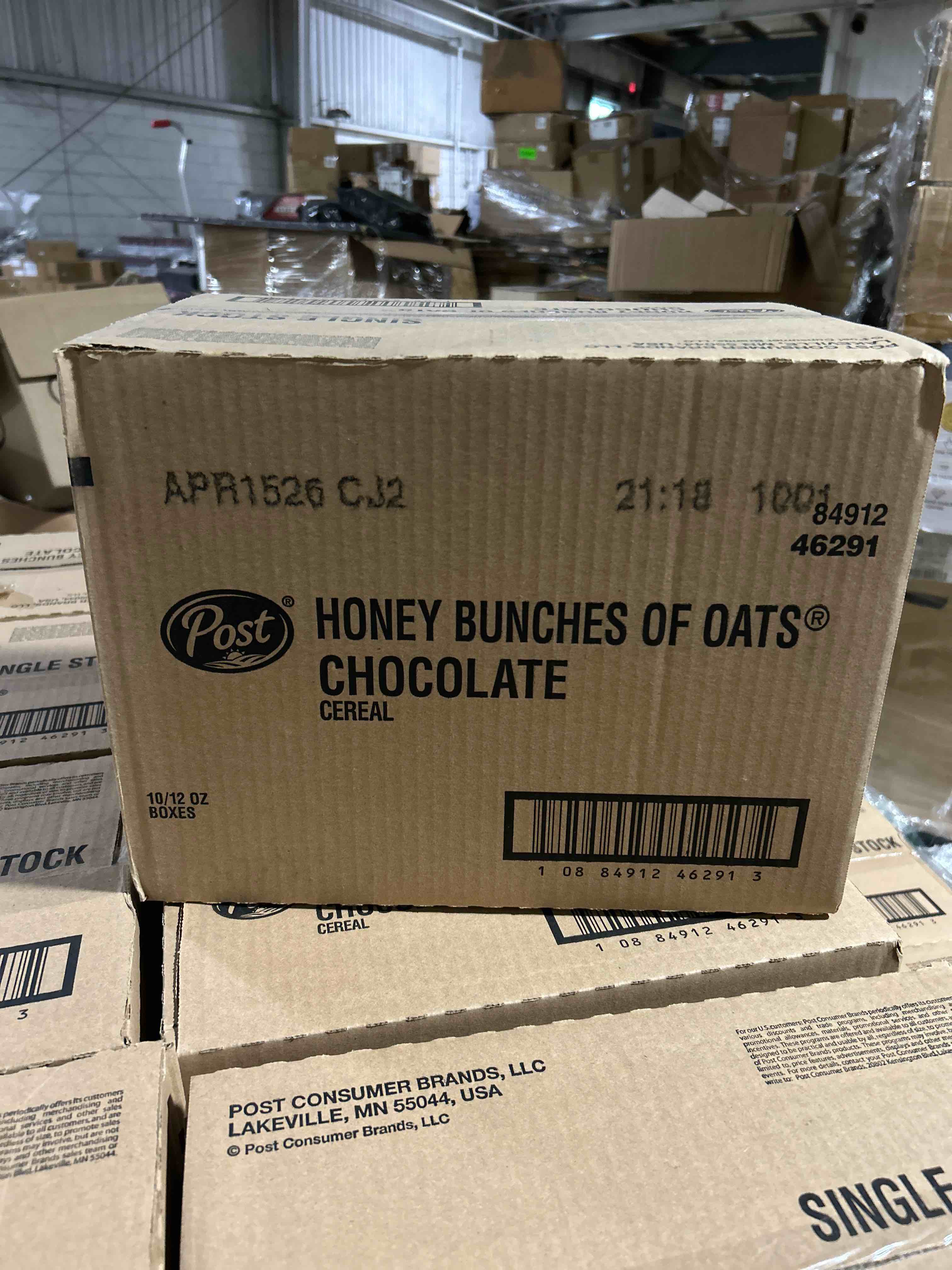 Condition photo showing Brand New for honey bunches of oats chocolate, 12 ounce box