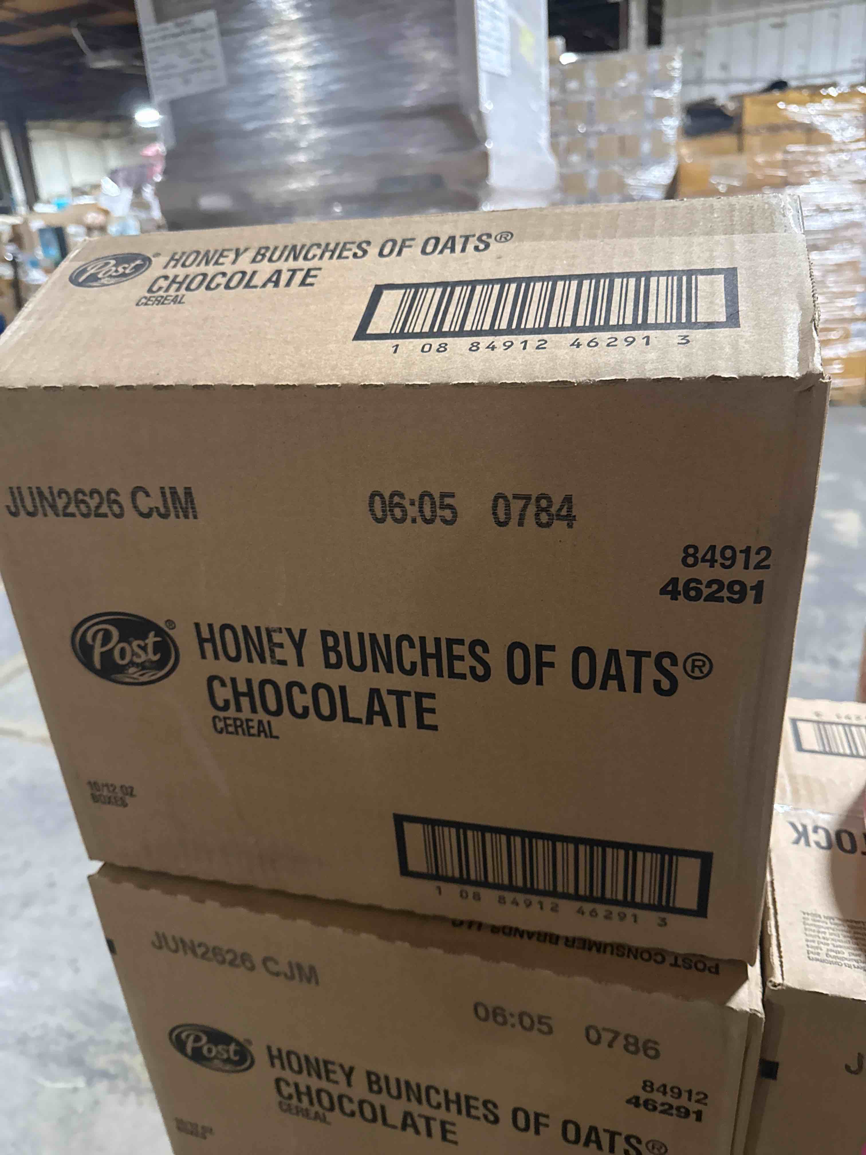 Condition photo showing Brand New for honey bunches of oats chocolate, 12 ounce box