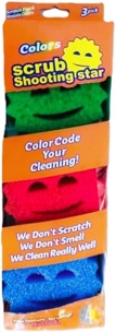 Sponge Set- Colors - Scratch-Free Sponges For Dishes And Home, Odor Resistant,Soft InWarm Water, Firm In Cold,Dishwasher Safe, Multi-Use, Functional, Ergonomic, 3Ct