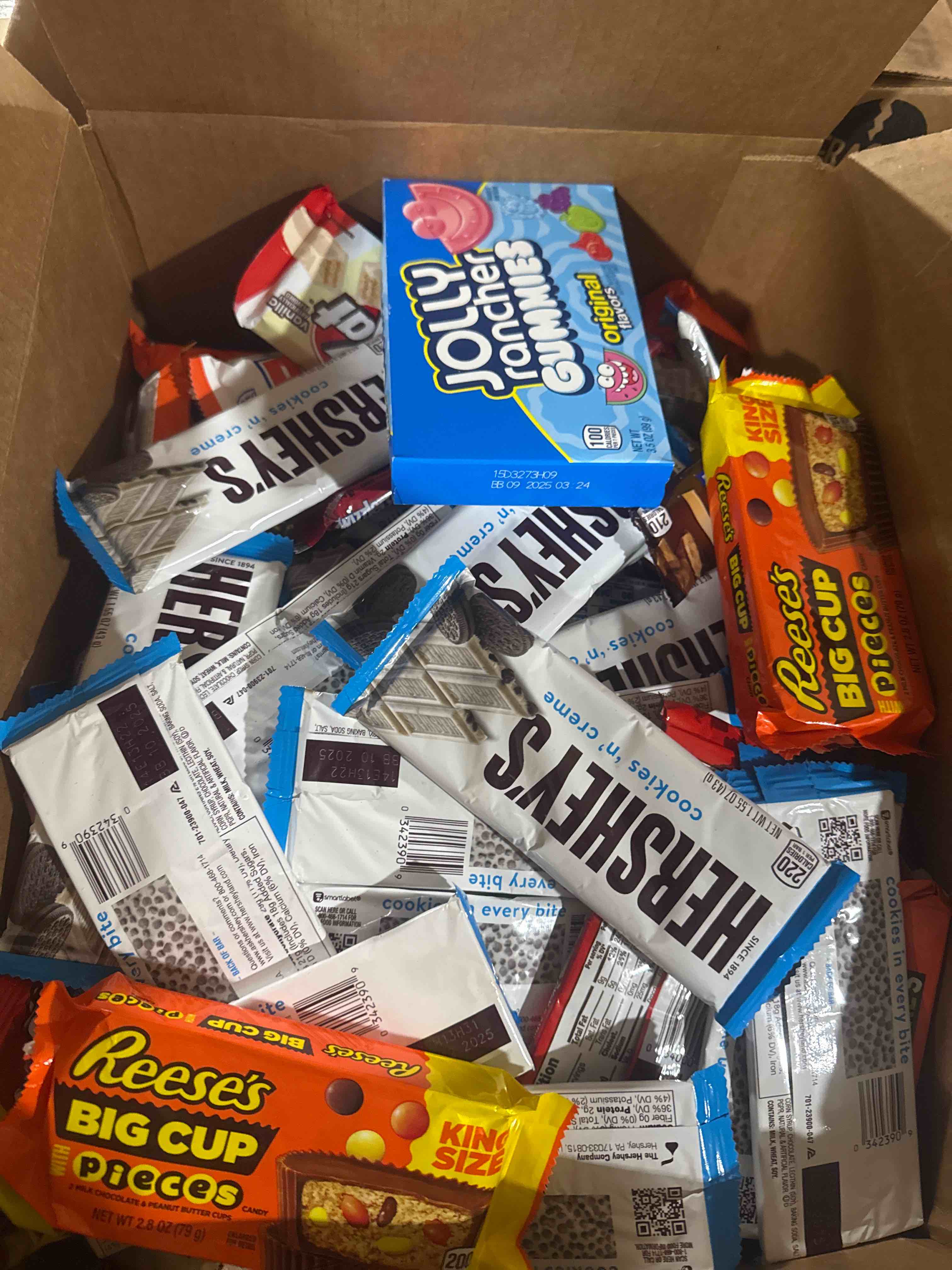 Box of Assorted Grocery Products 