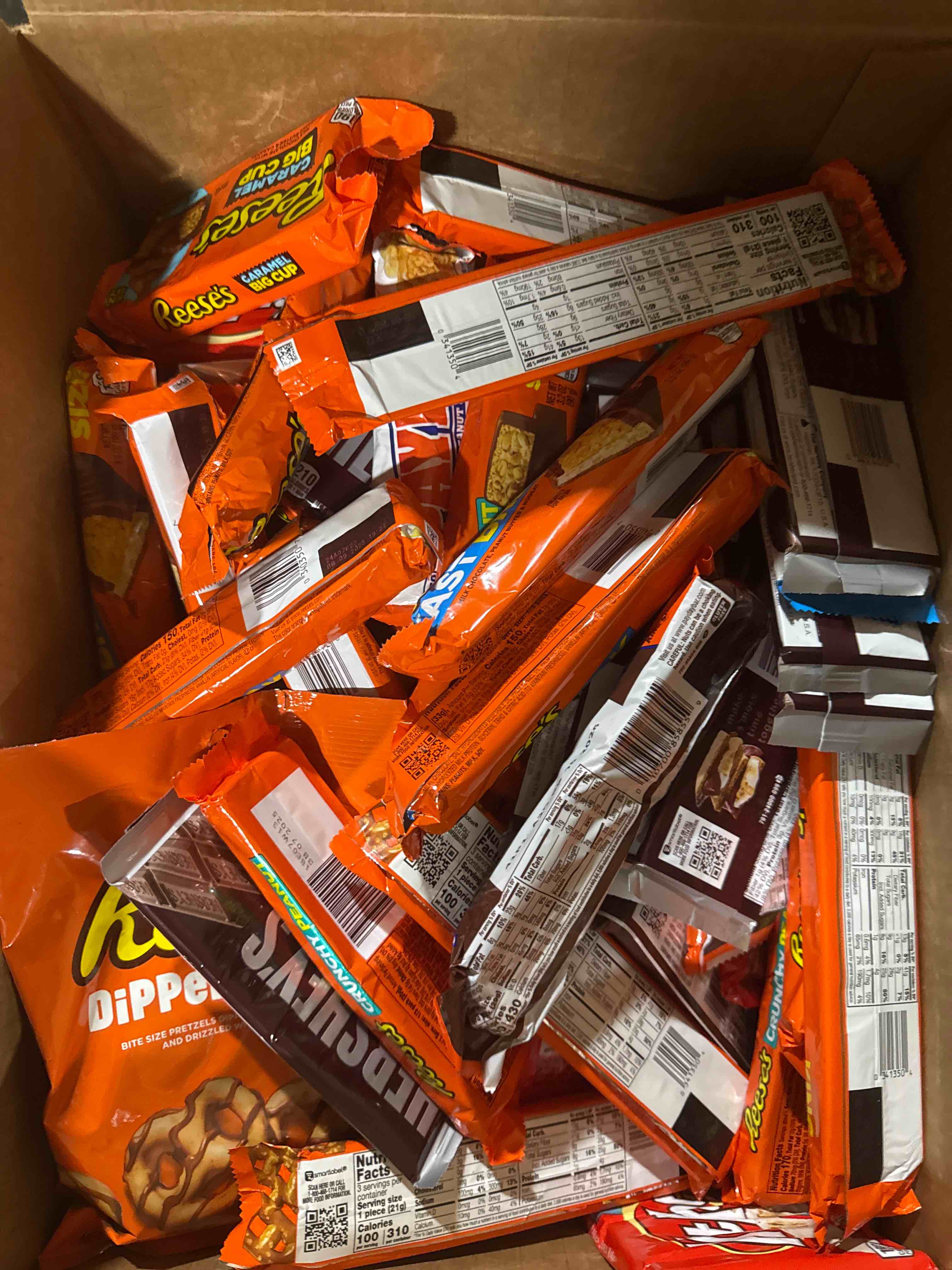Box of Assorted Grocery Products 