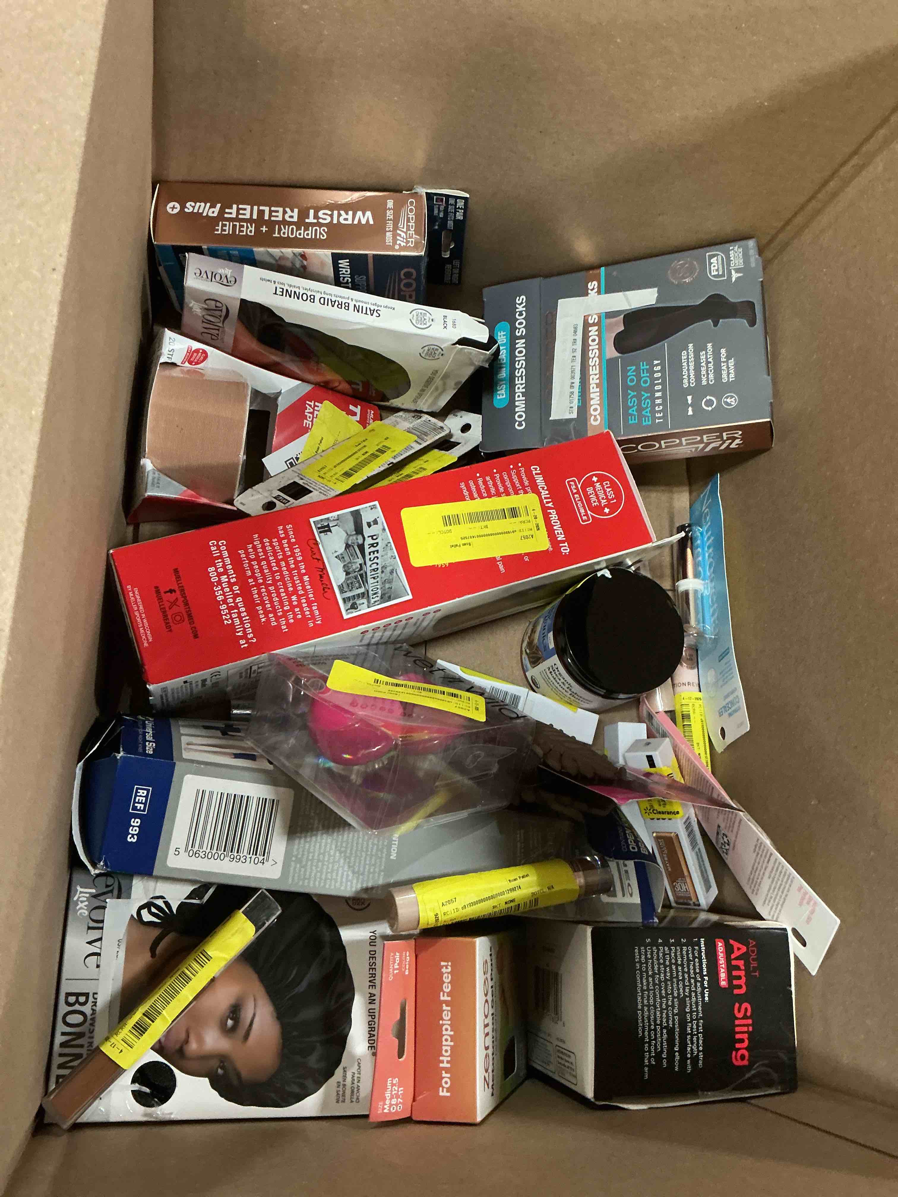 Condition photo showing As Is for assorted health and beauty lot