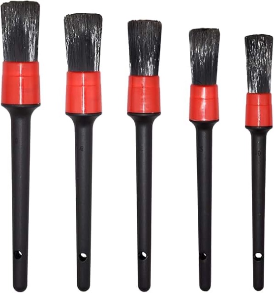 5 Piece Auto Detailing Brush Set 