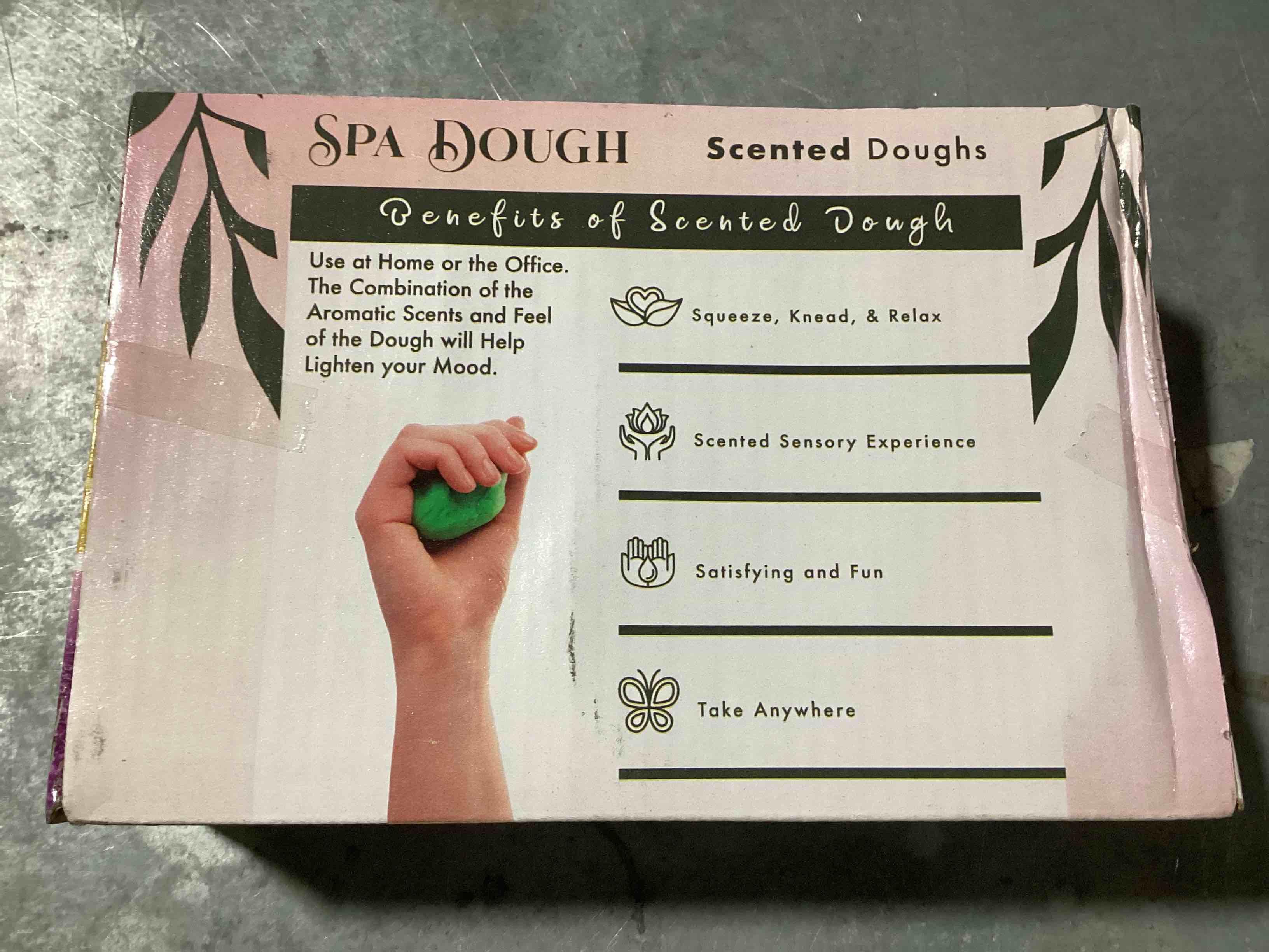 Condition photo showing New/Like New for spa dough scented doughs - sensory, relaxation, stress relief