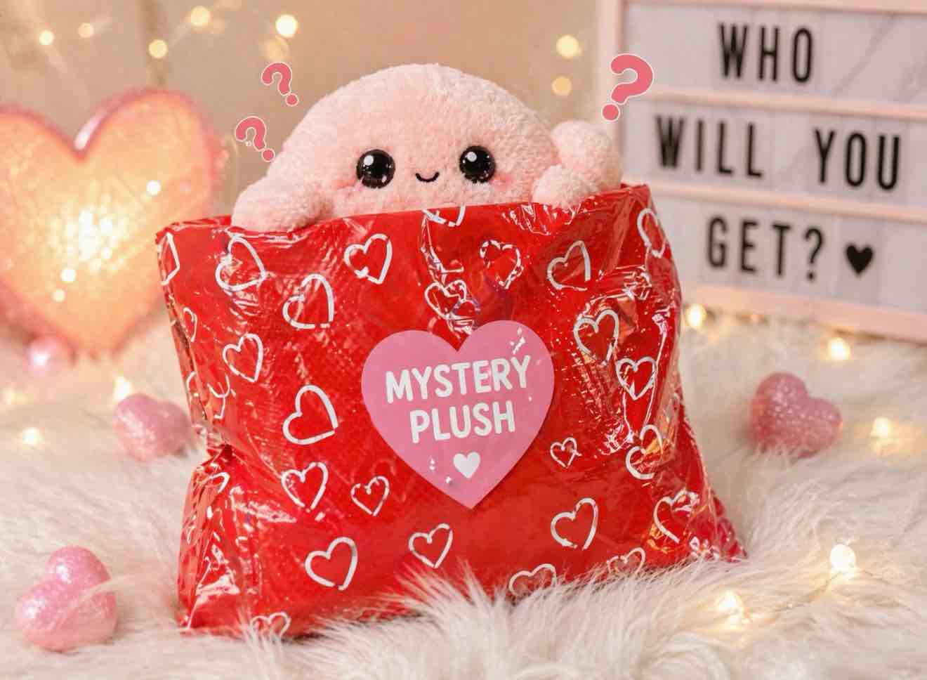 mystery surprise plush toy - assorted