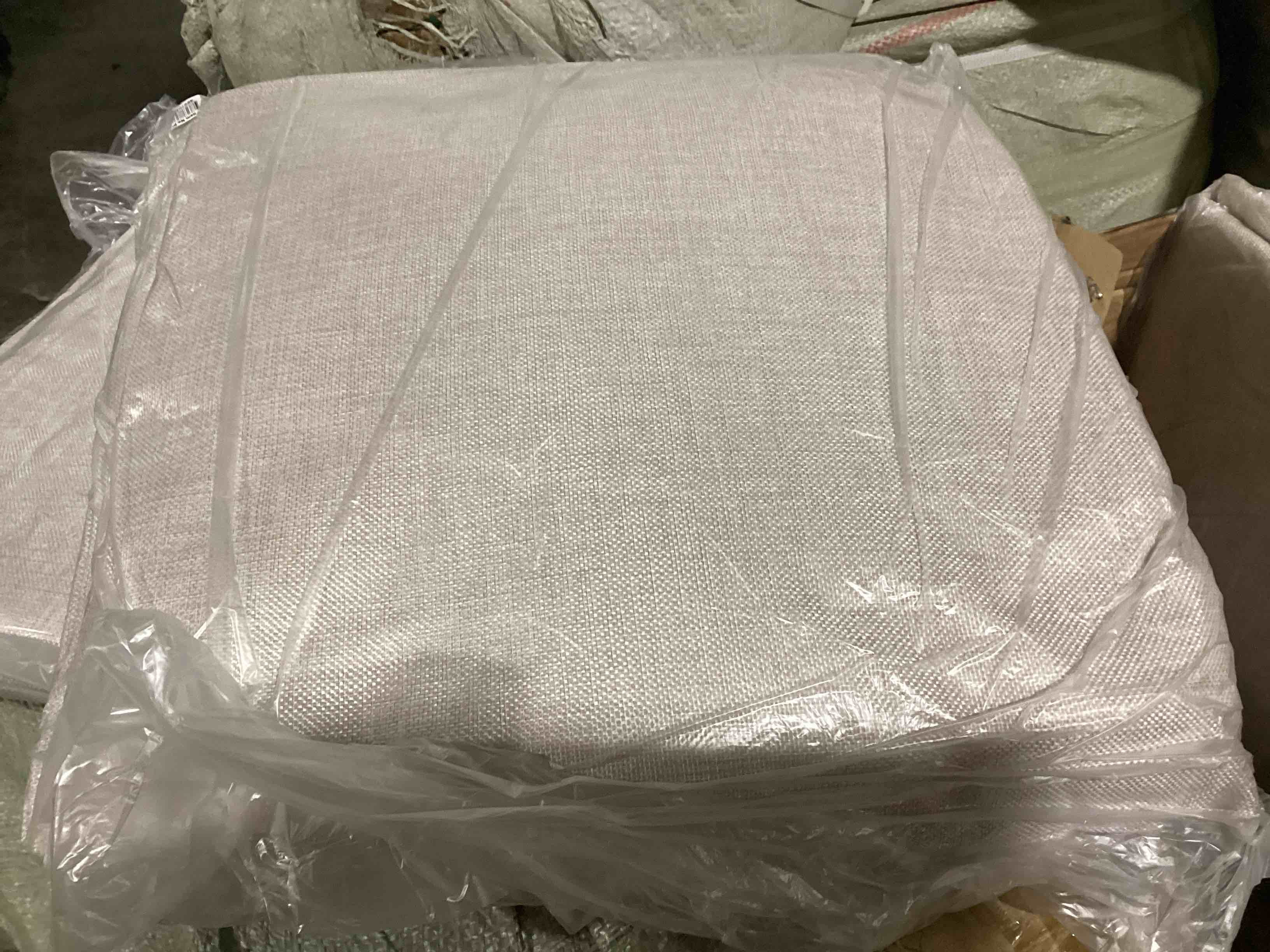 Condition photo showing Brand New for 2 pack patio cushions