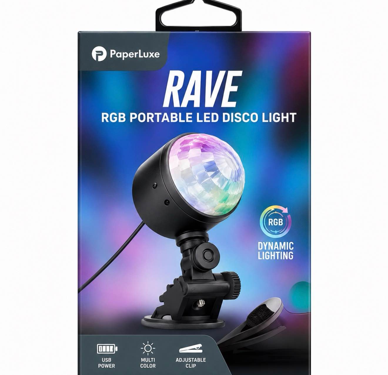 USB Disco Light Mount