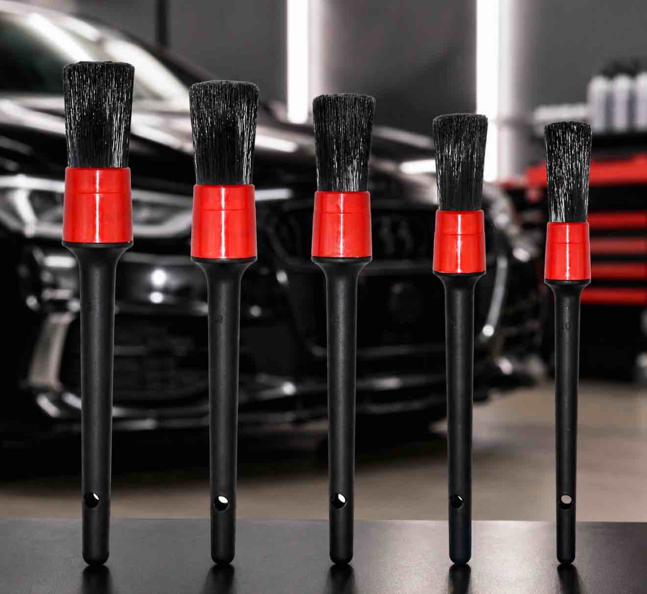 Car Detailing Brush Set 5pc