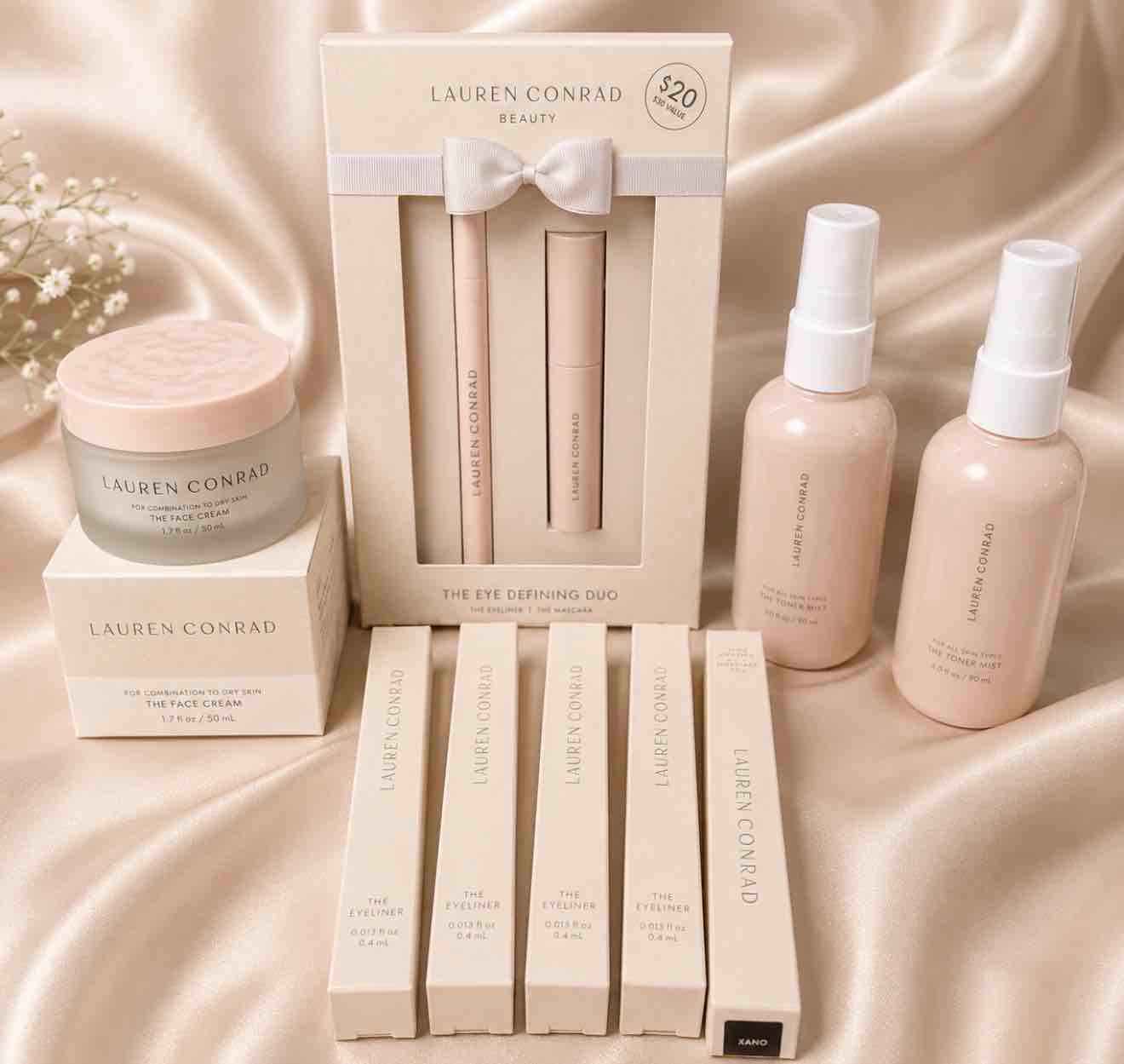 Set of 10 Assorted Lauren Conrad Cosmetic Products  