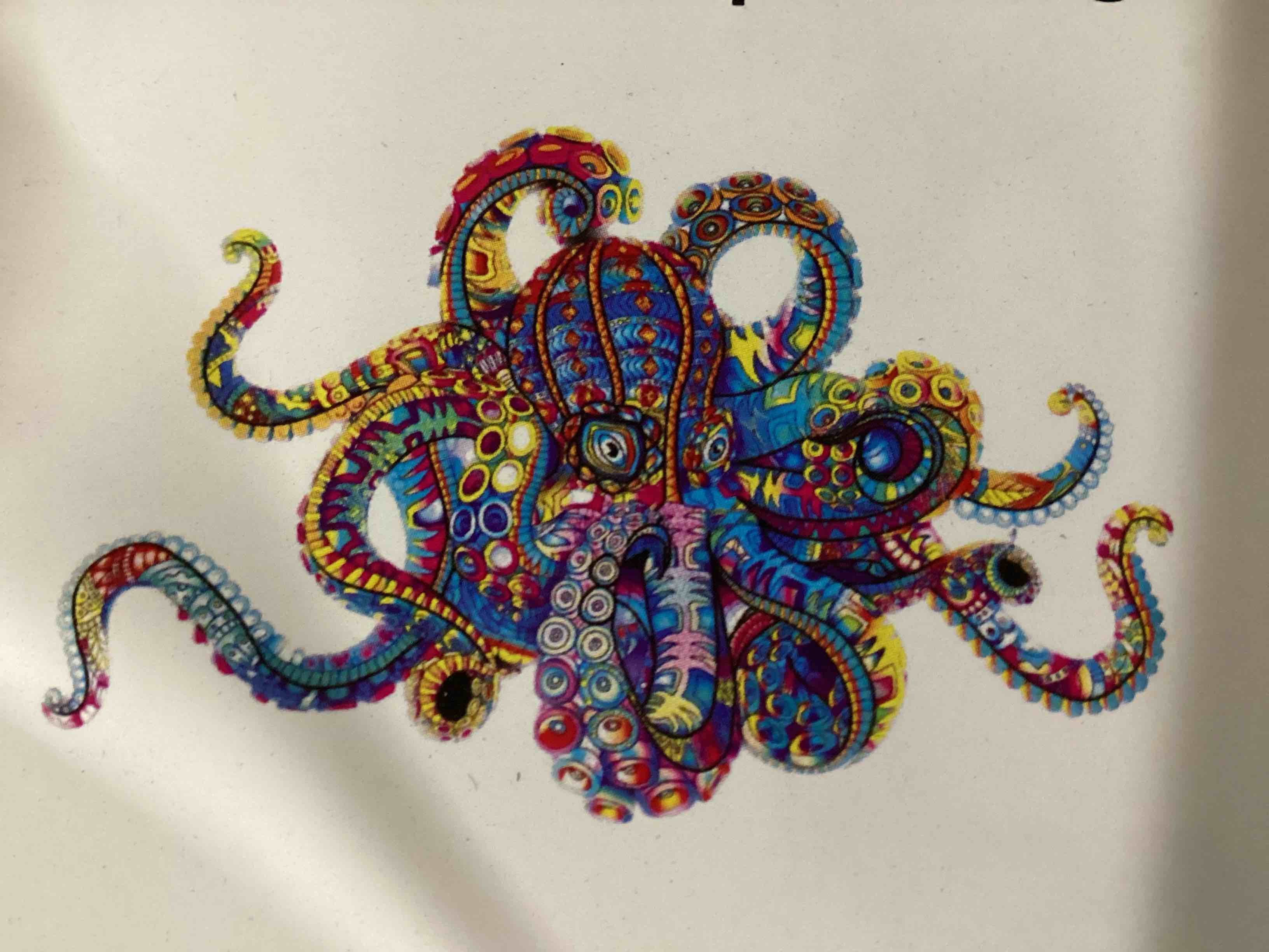 Wooden Octopus Puzzle 