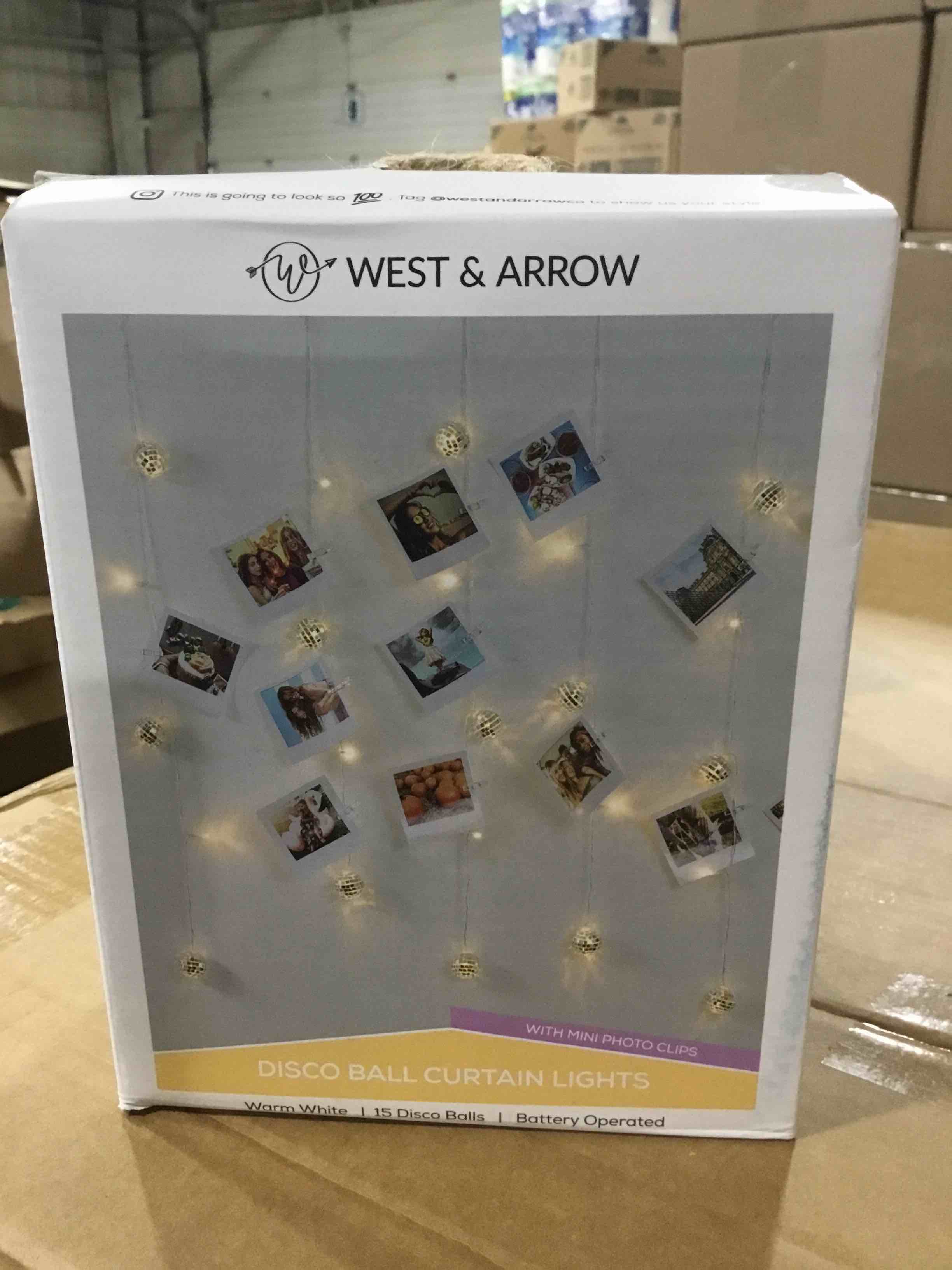 Condition photo showing Brand New for disco ball curtain lights