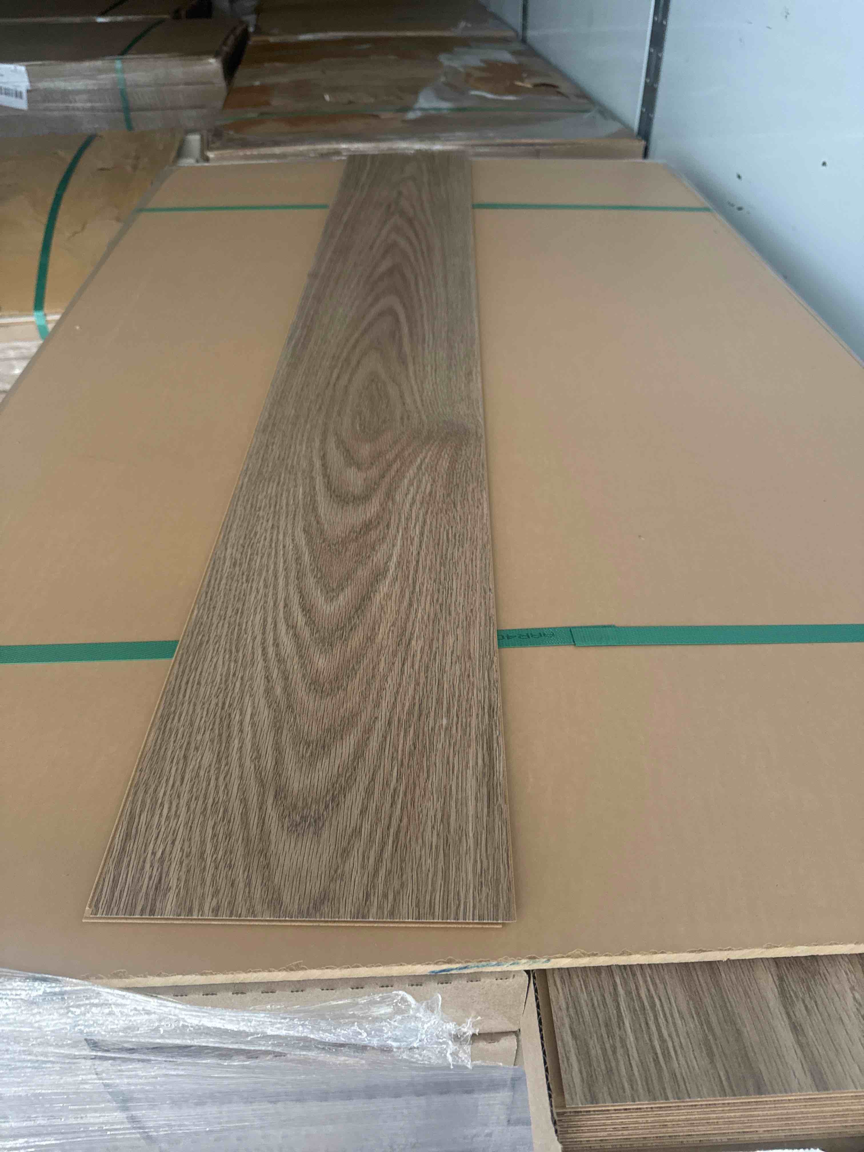 Condition photo showing Good Condition for laminate wood flooring 10mm thickness 7.48 x 50.67 (23.69 sq ft/ box) 56 boxes = 1326.54 sq ft _ bid per sq ft