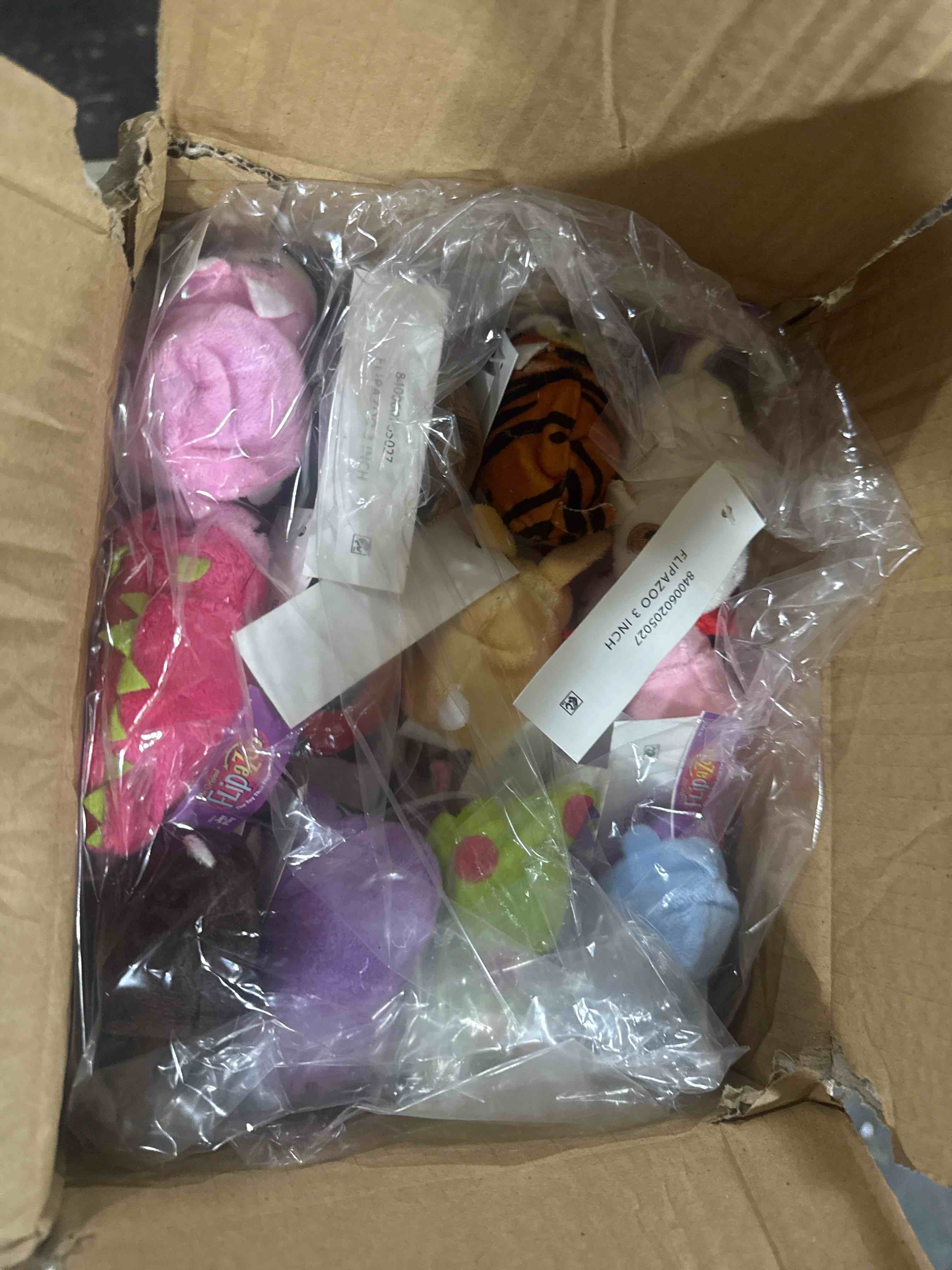 Condition photo showing New/Like New for pack of 36  (assorted figures) approx 2 inches x 1 inch, multi, small