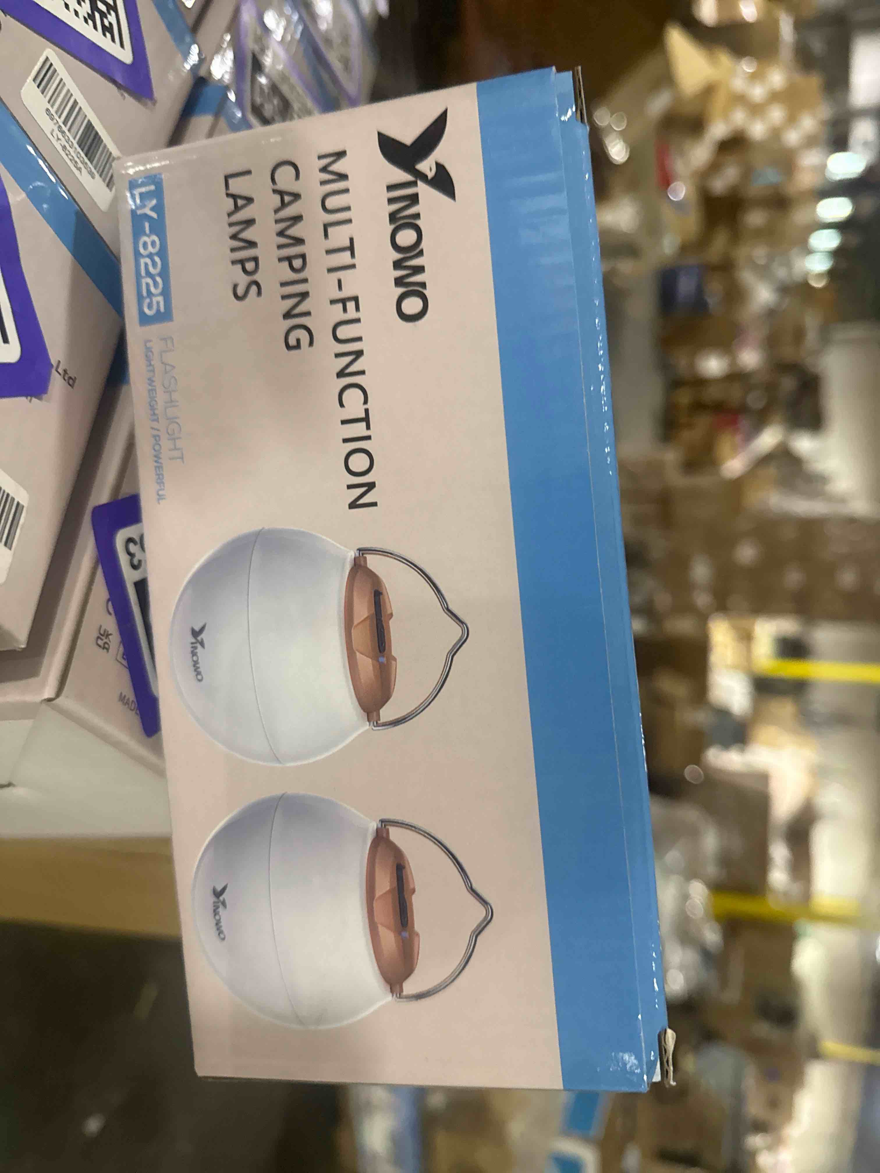 Condition photo showing New/Like New for multi function camping lights