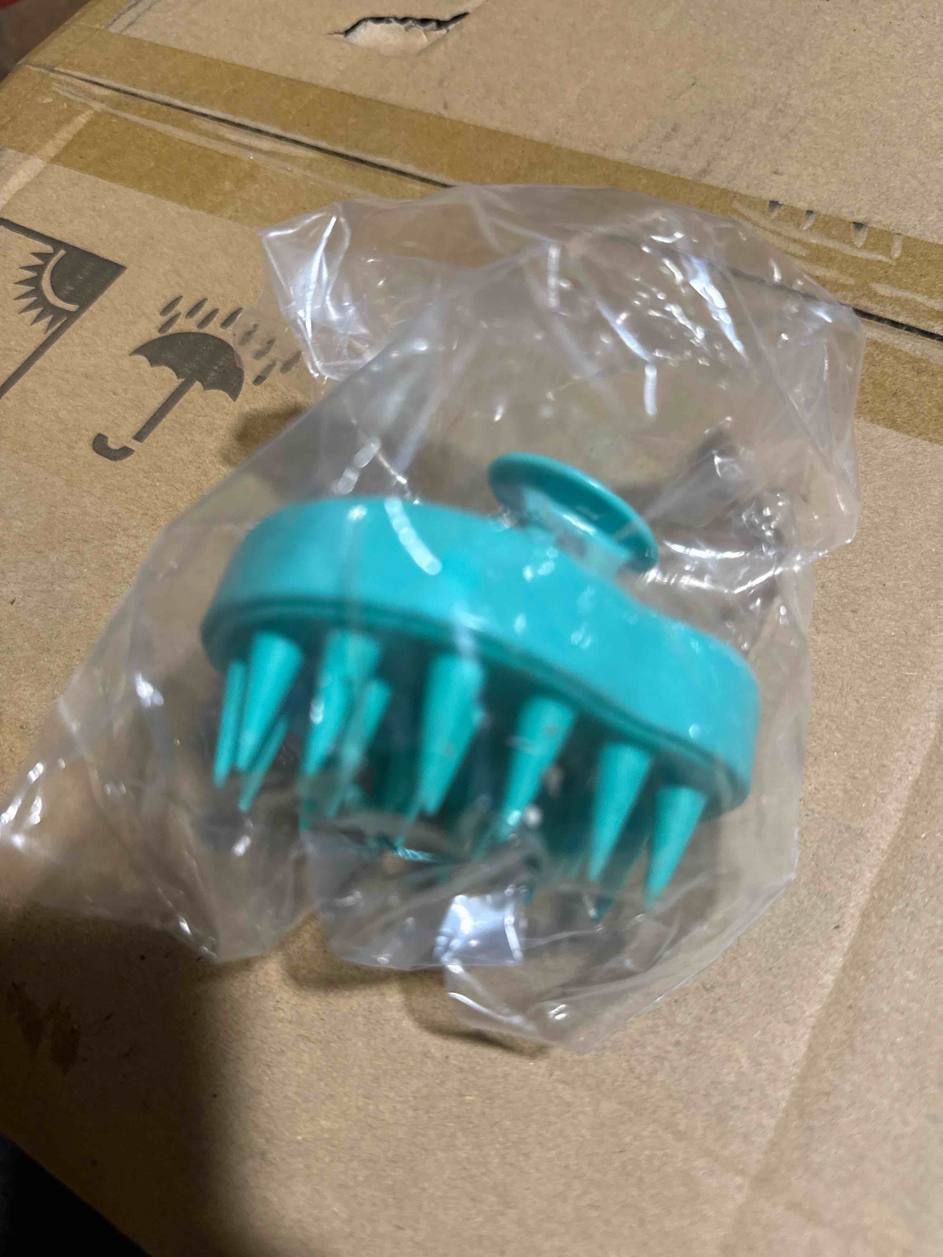 Condition photo showing Brand New for massage shampoo brush, green